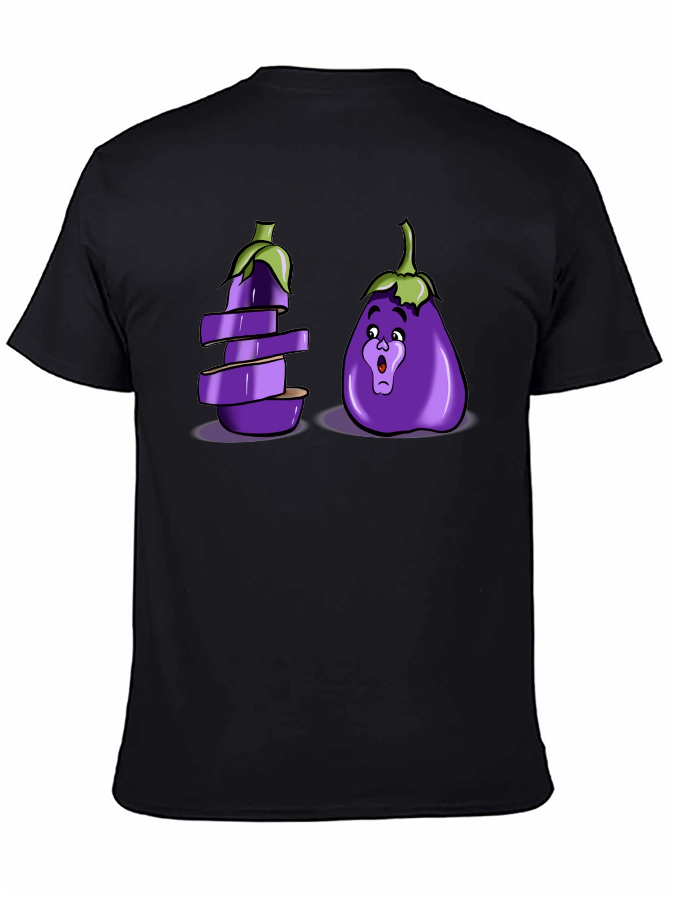 Eggplant Pun Graphic T-Shirt