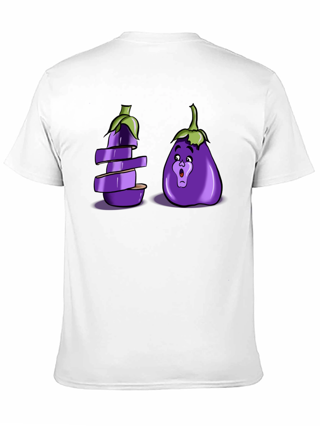 Eggplant Pun Graphic T-Shirt