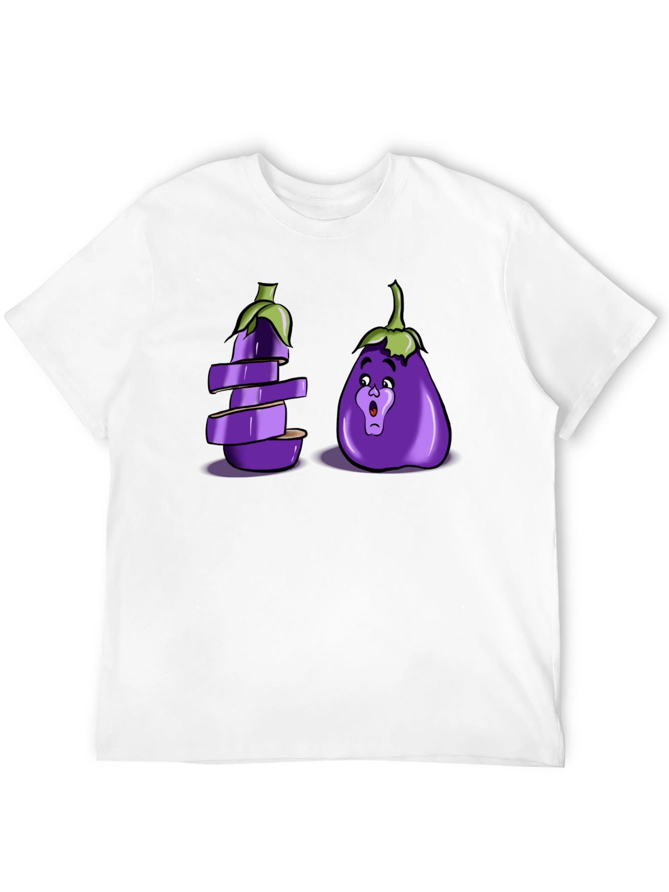 Eggplant Pun Graphic T-Shirt
