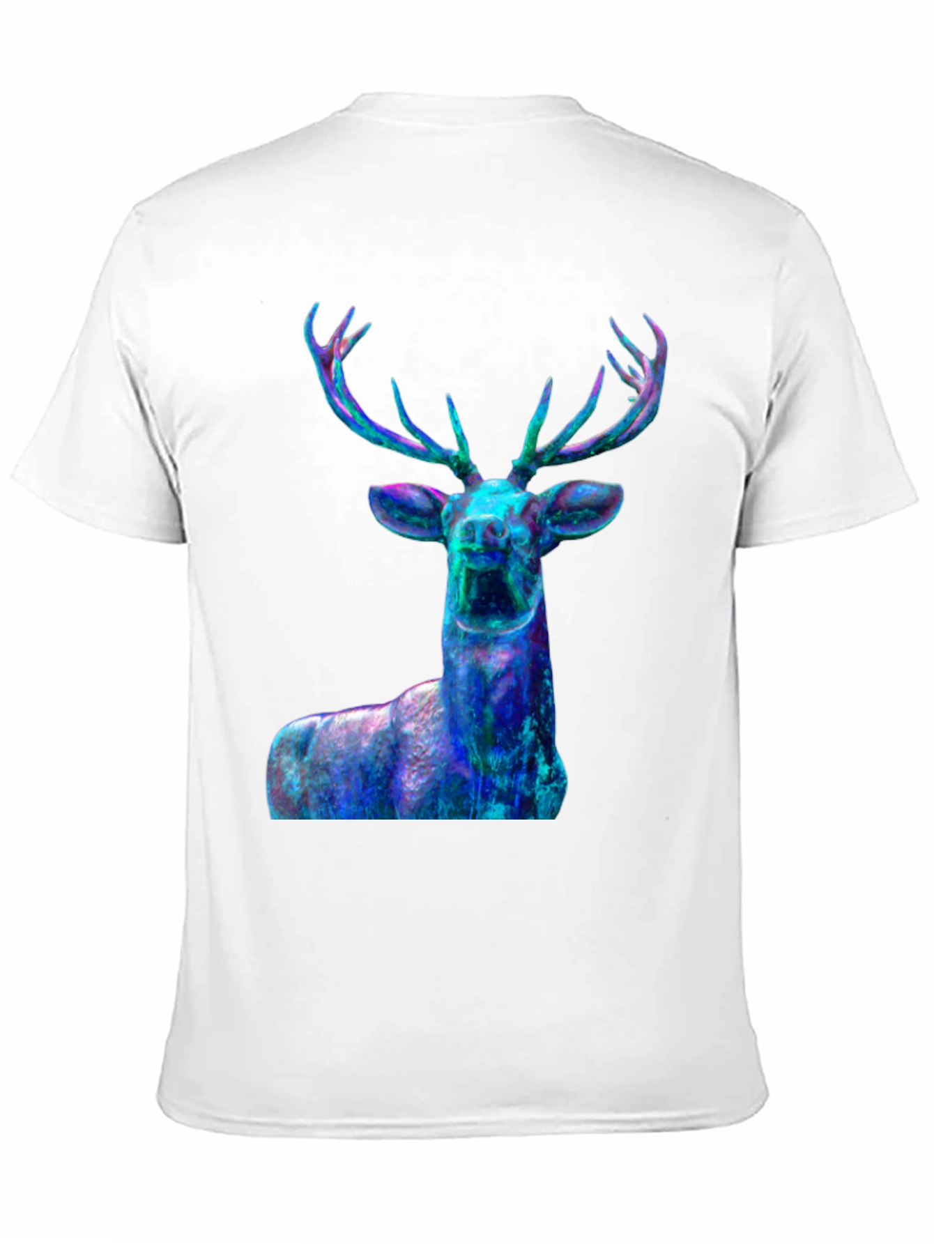 Nebula Deer Graphic T-Shirt - Mens Black Tee