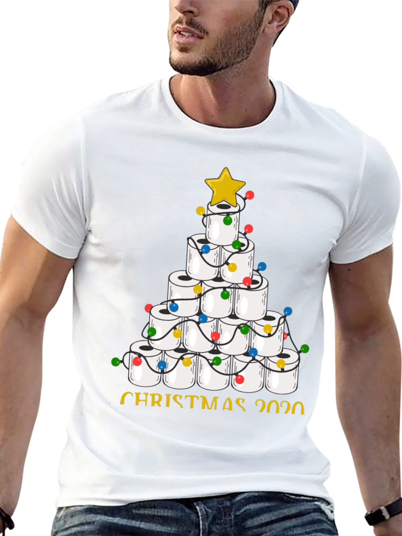 Christmas 2020 Toilet Paper Tree T-Shirt