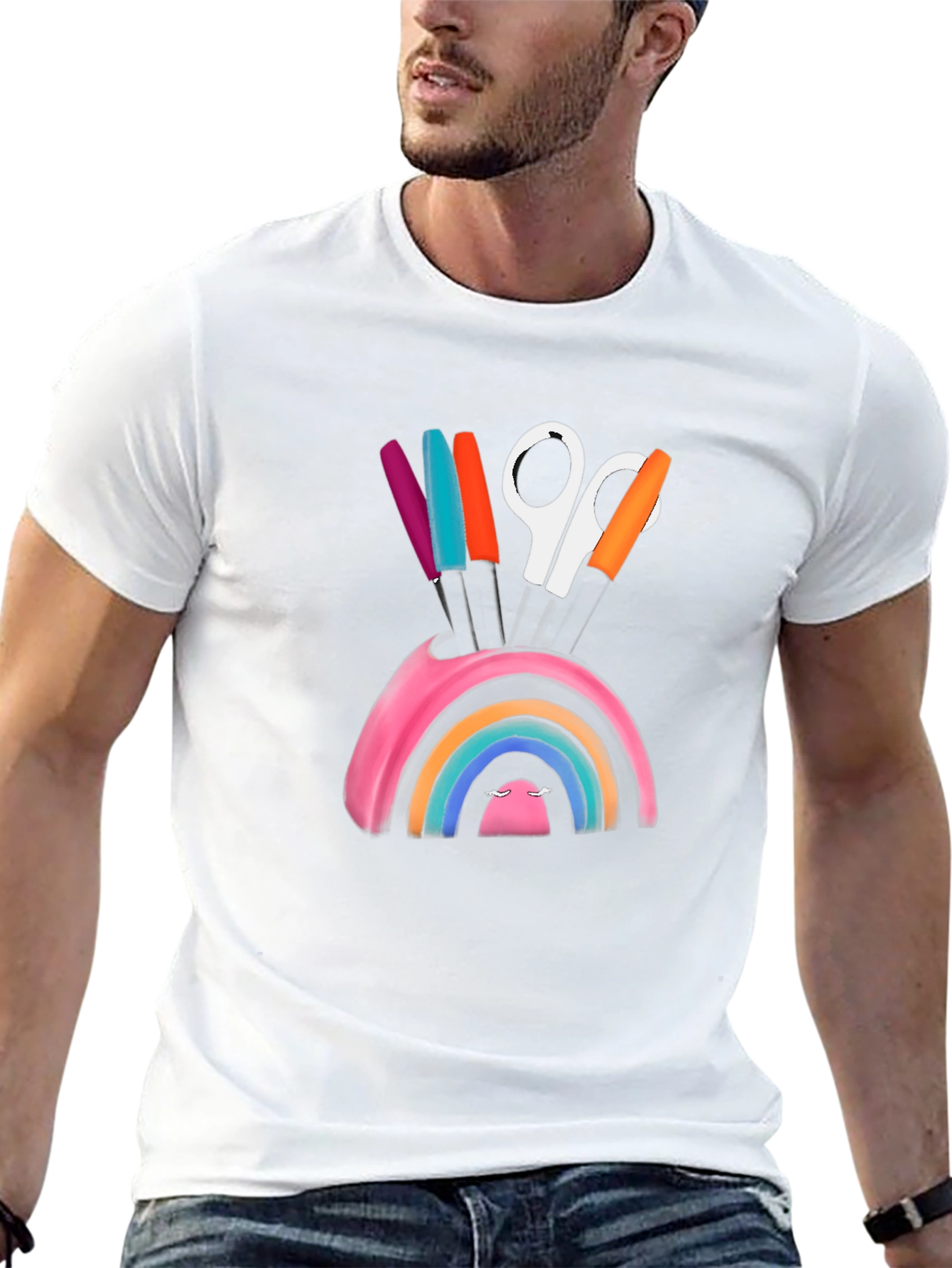 Rainbow Desk Supply T-Shirt