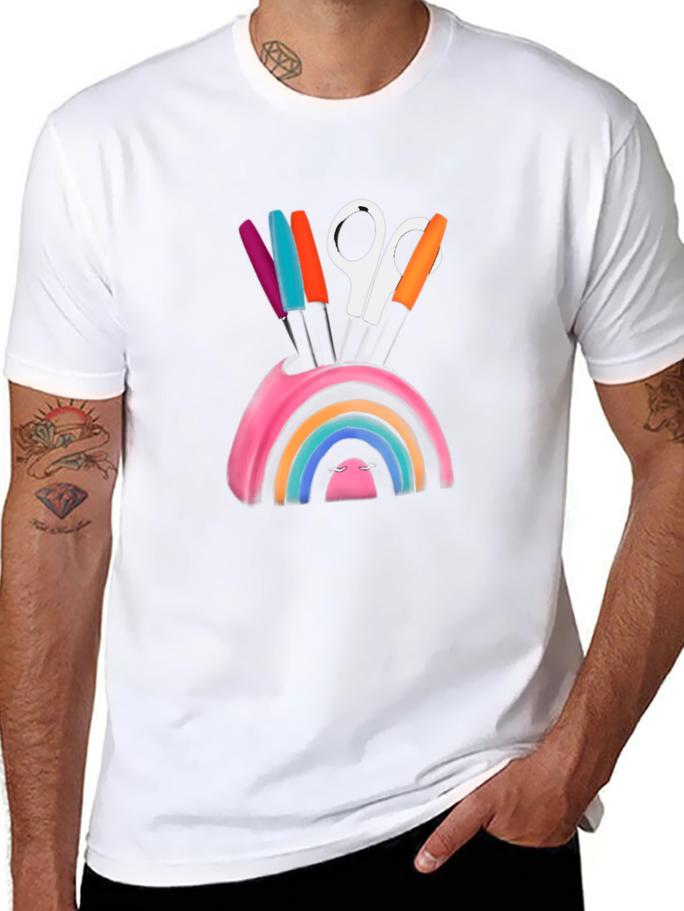 Rainbow Desk Supply T-Shirt