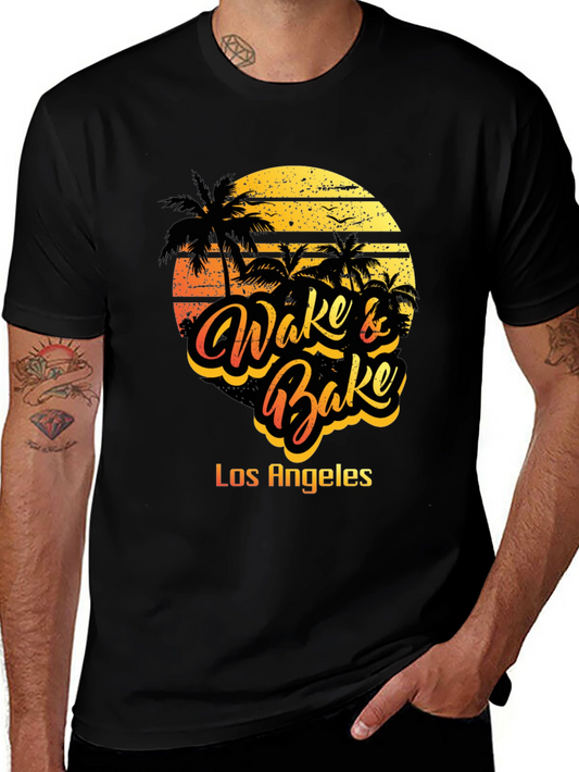 Wake & Bake Los Angeles Graphic Tee