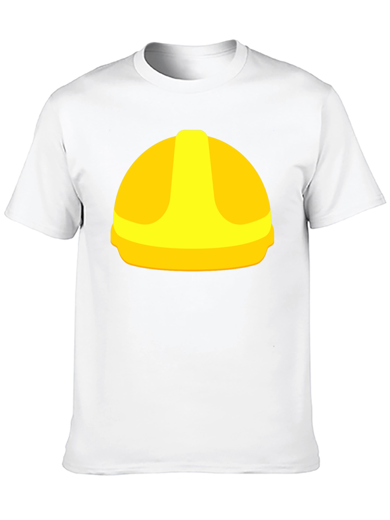 Hard Hat Graphic Tee - Construction Worker Style