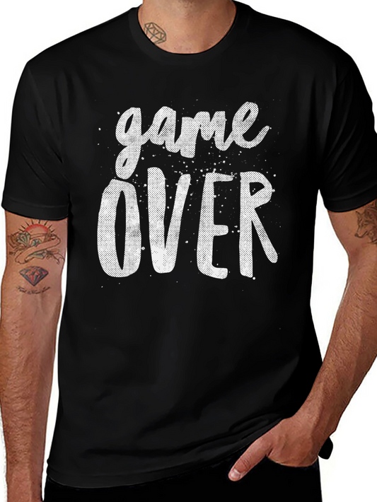 Game Over Graphic Tee - Gamer T-Shirt