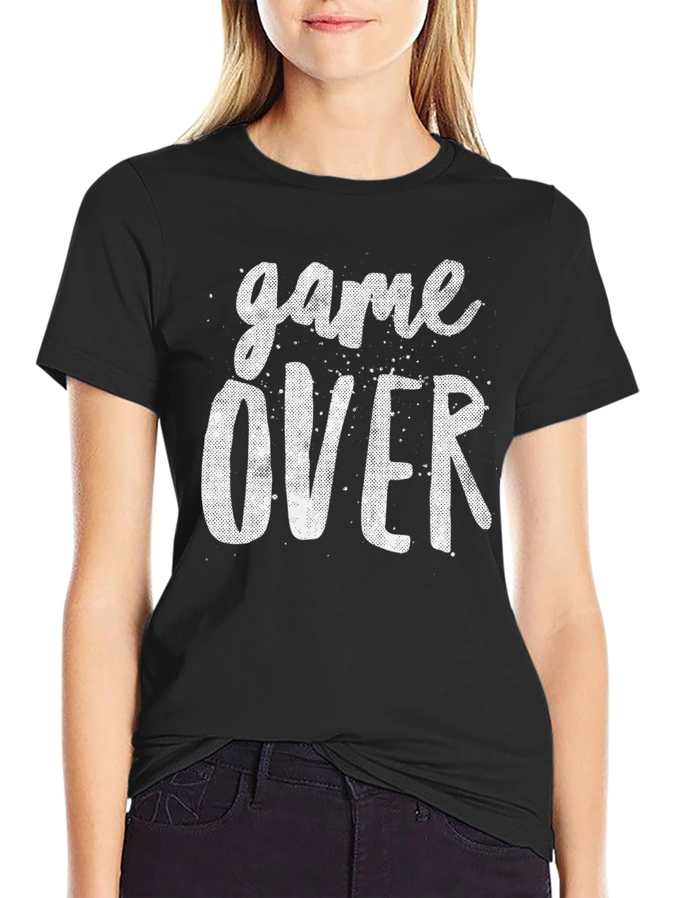 Game Over Graphic Tee - Gamer T-Shirt