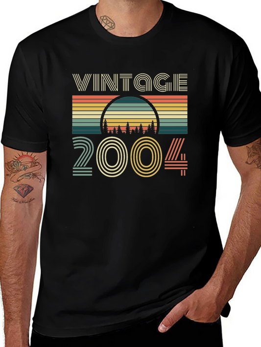 Vintage 2004 Graphic Tee - Retro Style
