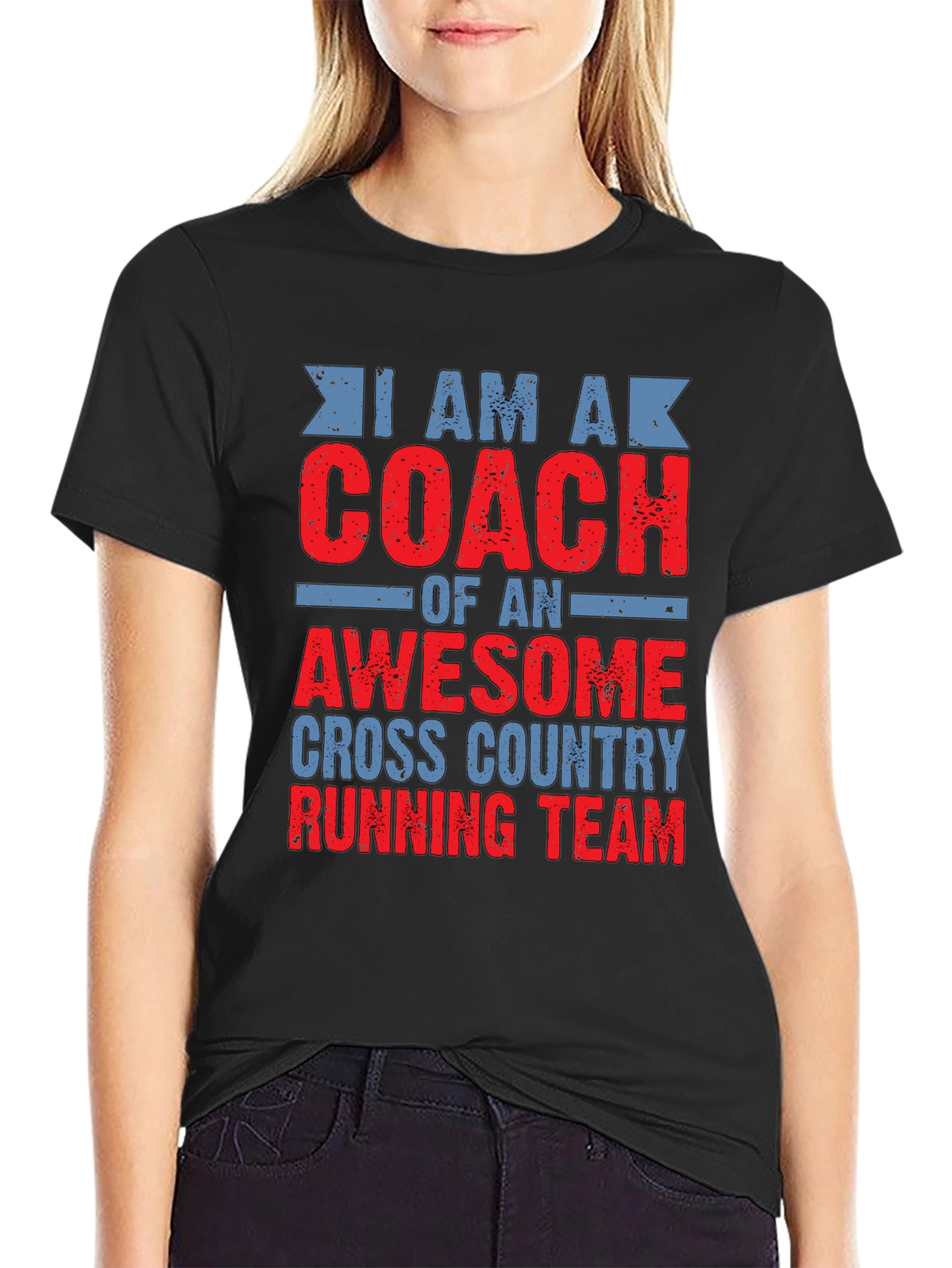 Coach Cross Country Running Team T-Shirt