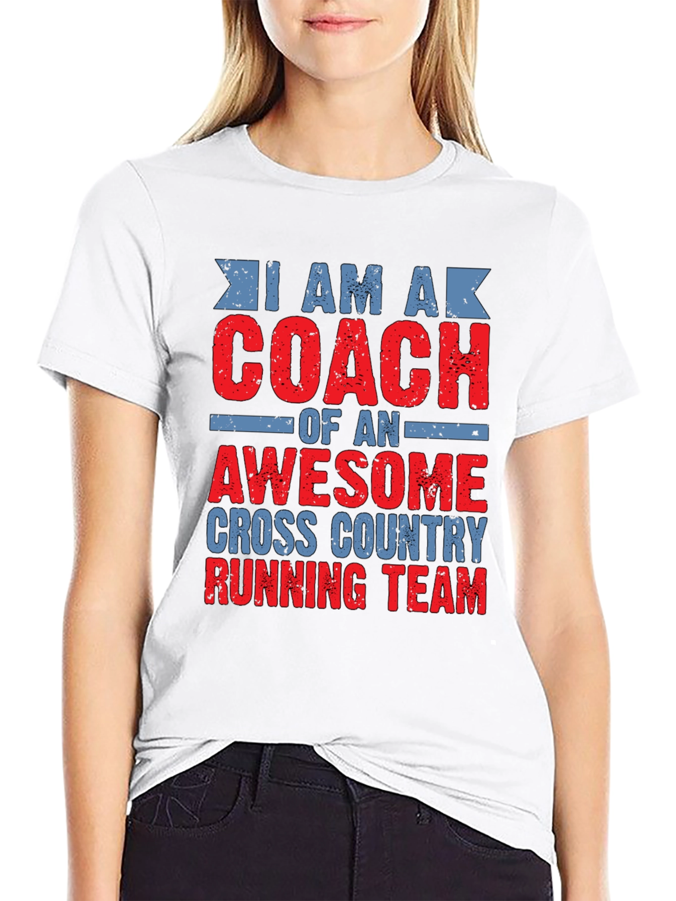 Coach Cross Country Running Team T-Shirt