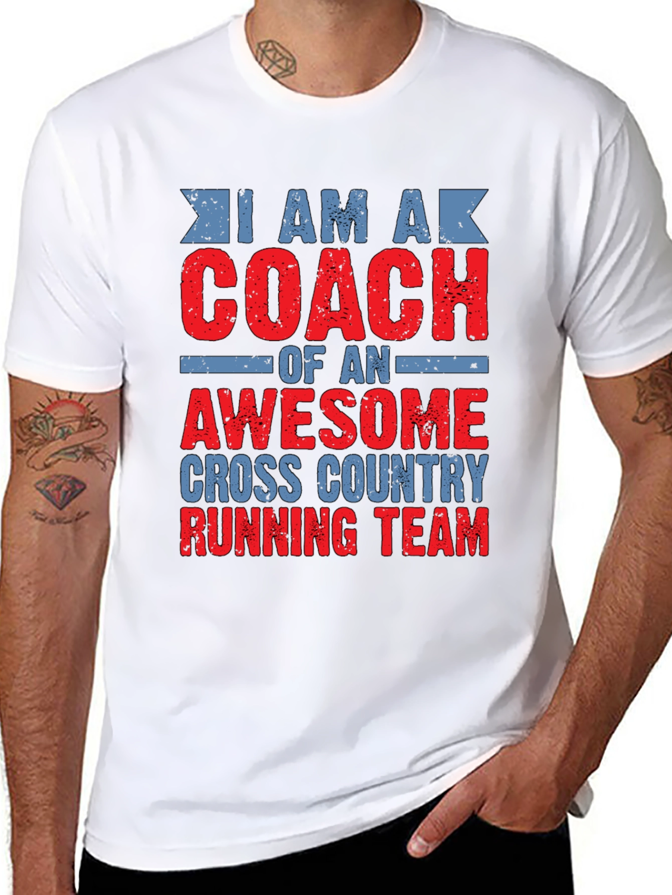 Coach Cross Country Running Team T-Shirt