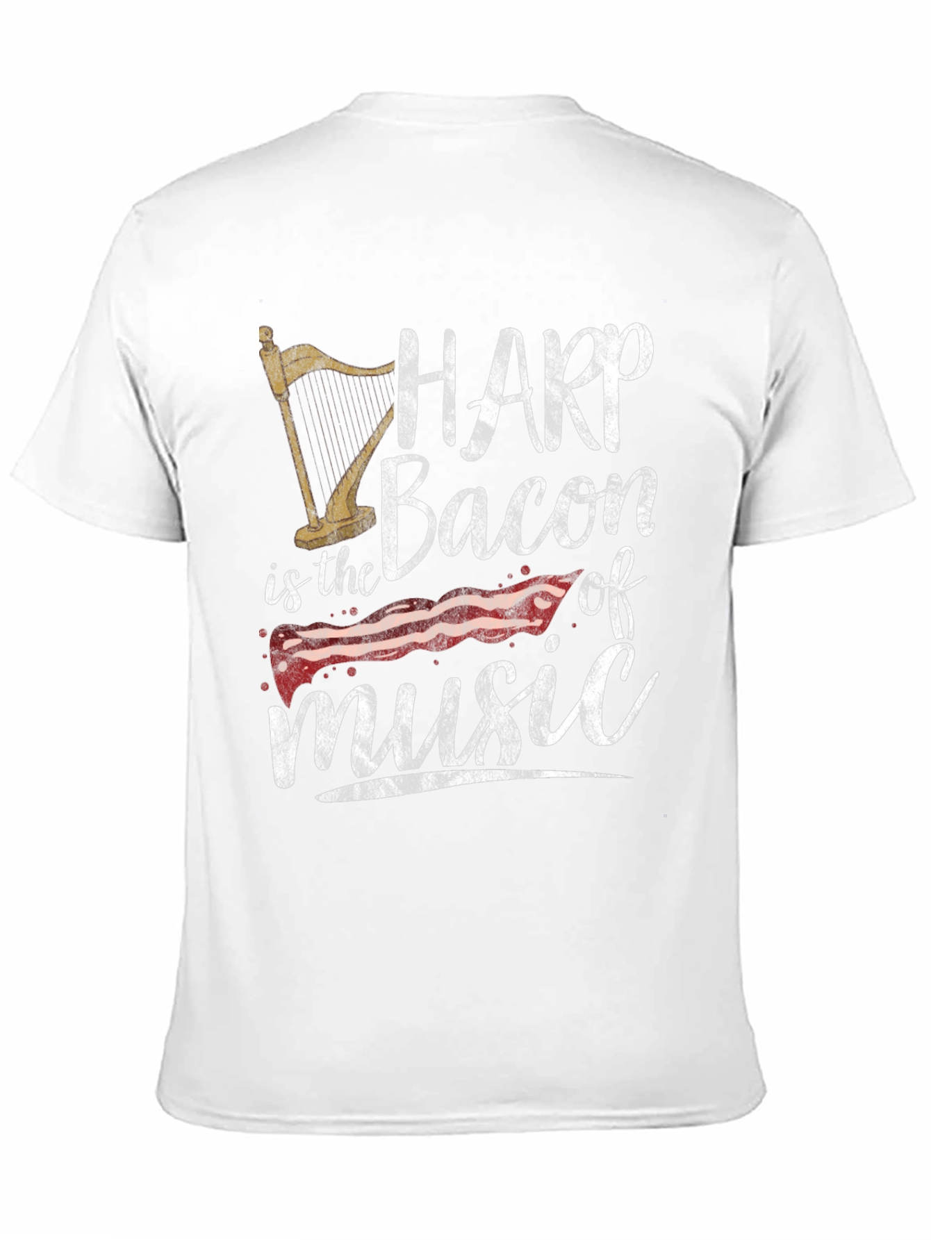 Harp Bacon of Music T-Shirt