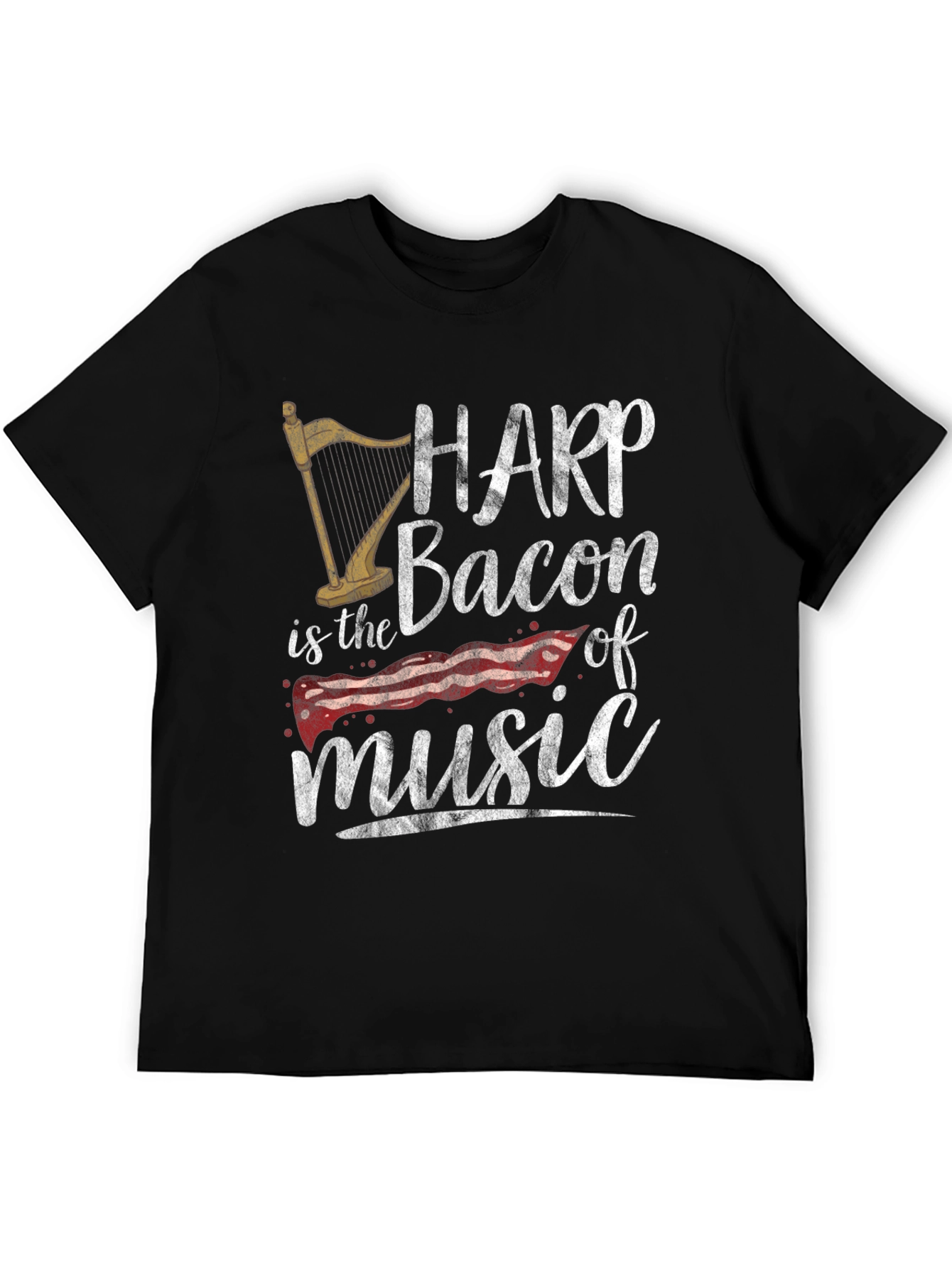 Harp Bacon of Music T-Shirt
