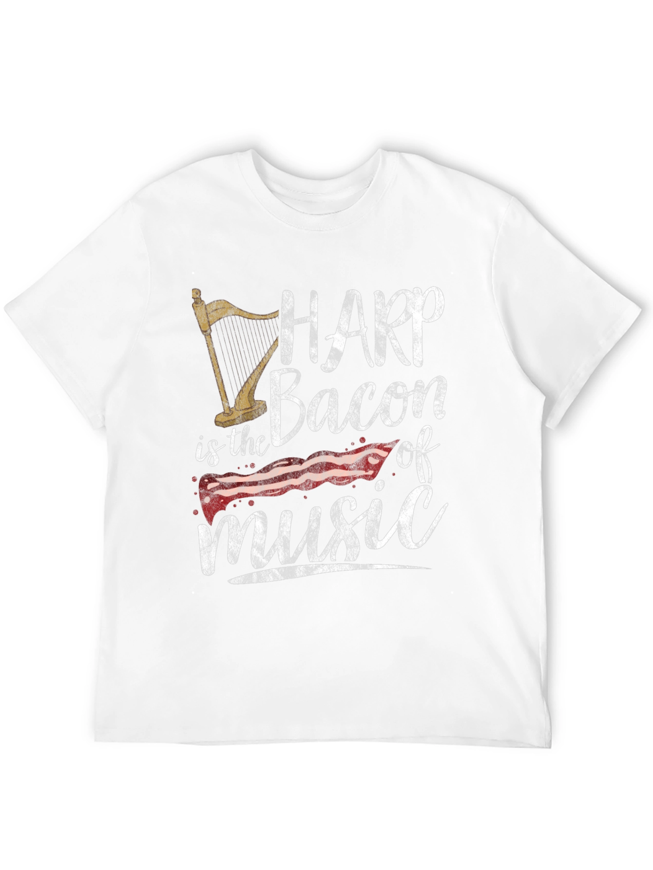 Harp Bacon of Music T-Shirt