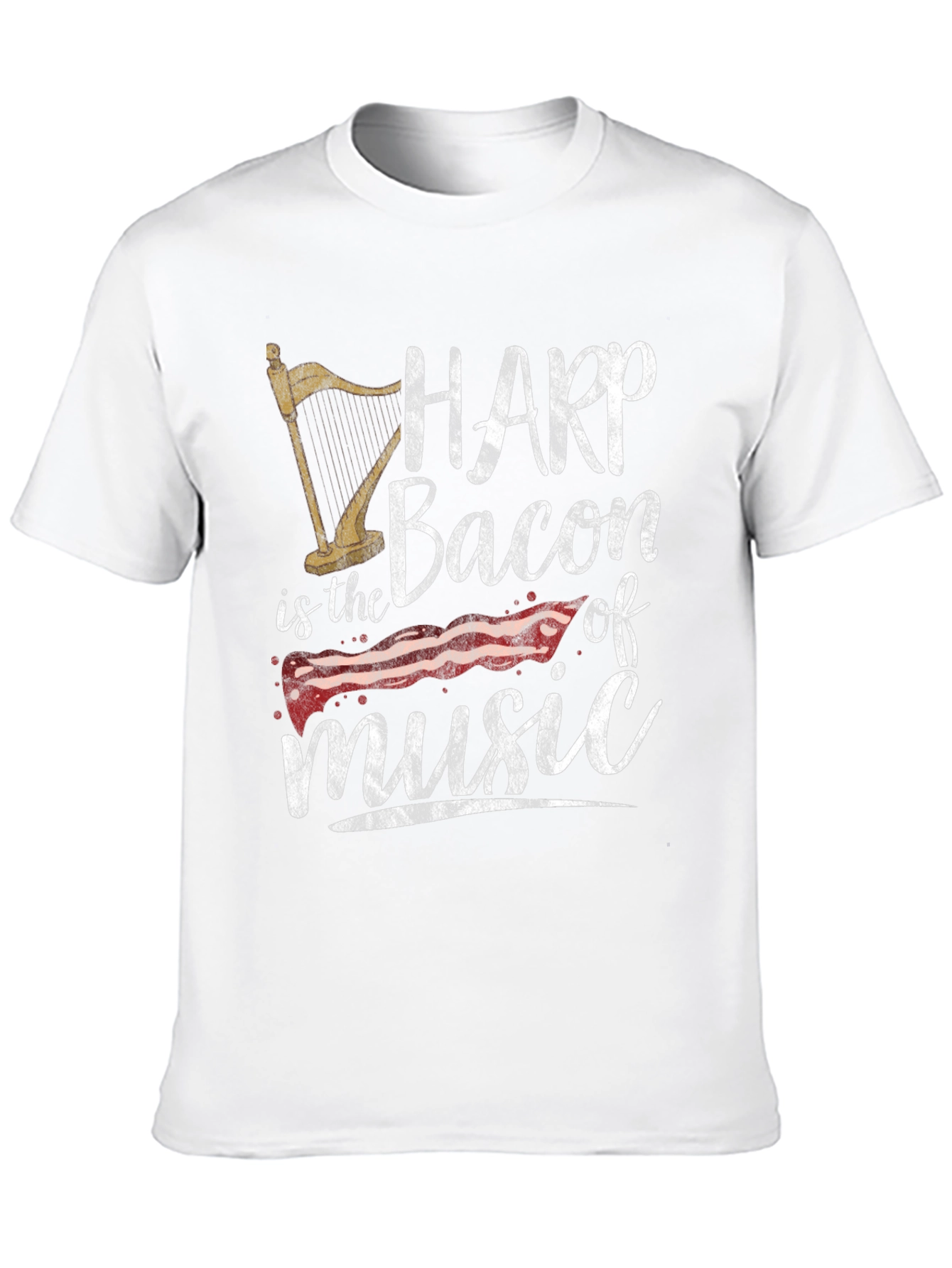 Harp Bacon of Music T-Shirt