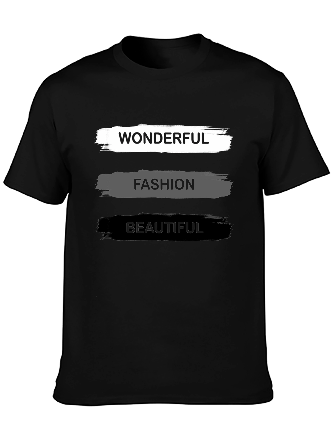 Wonderful Fashion Beautiful Black T-Shirt