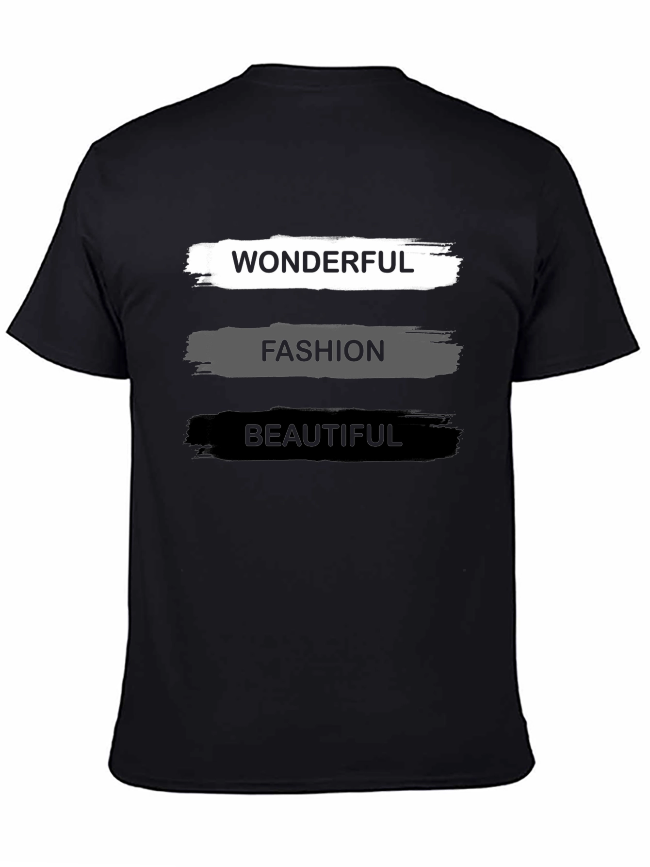 Wonderful Fashion Beautiful Black T-Shirt