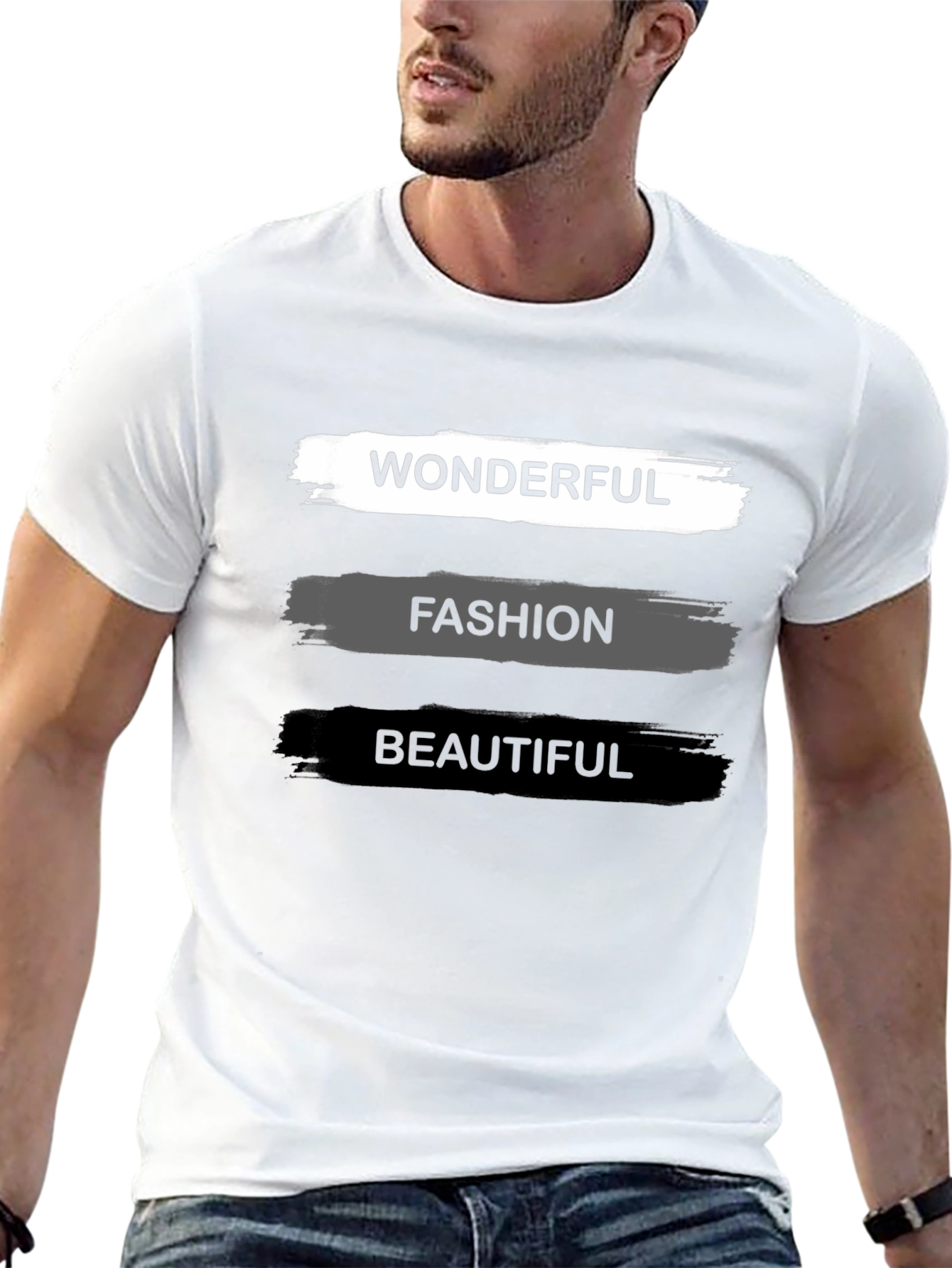 Wonderful Fashion Beautiful Black T-Shirt