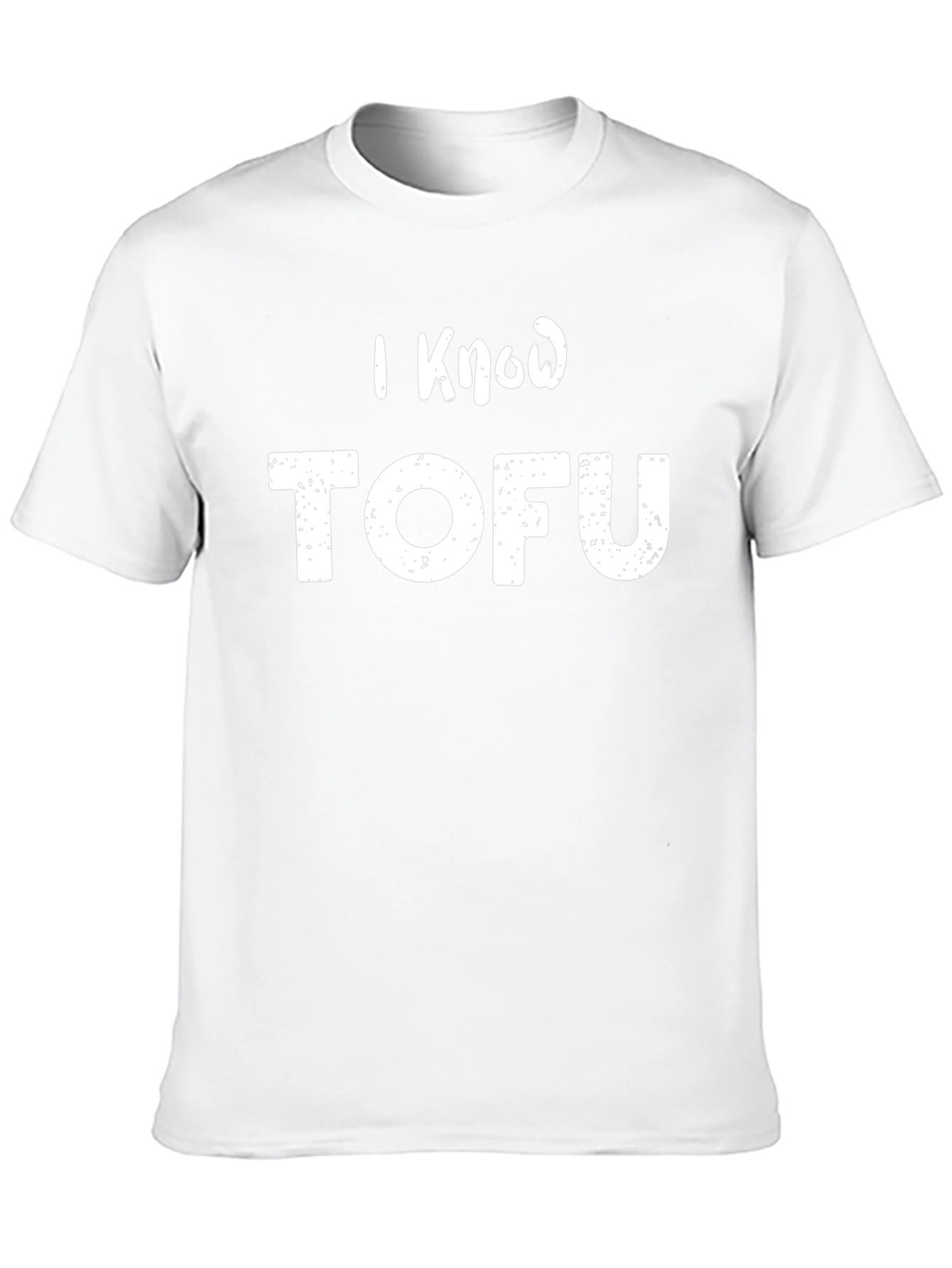 I Know Tofu Graphic Novelty Vegan T-Shirt