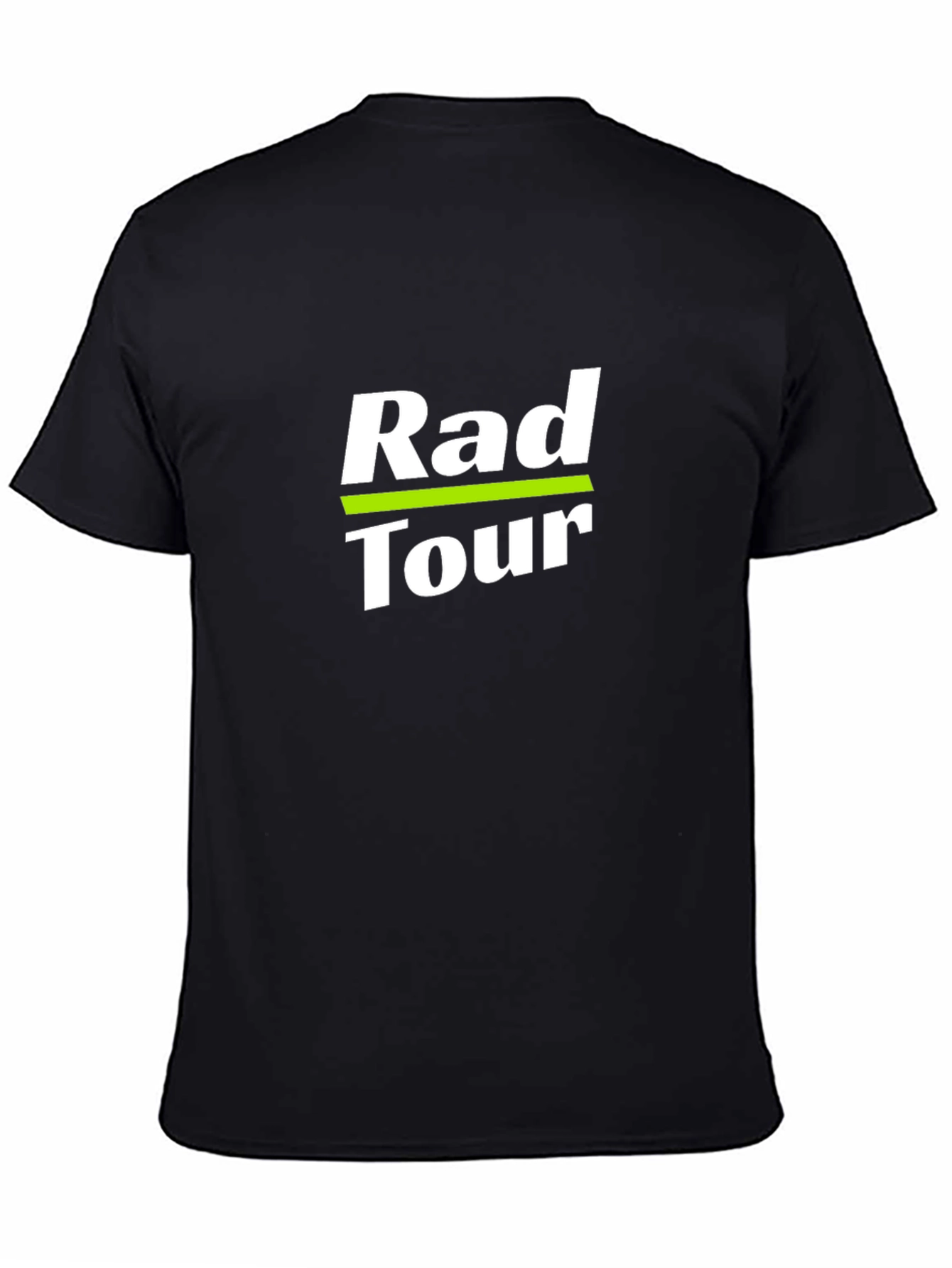 Rad Tour T-Shirt - Black Cotton Graphic Tee