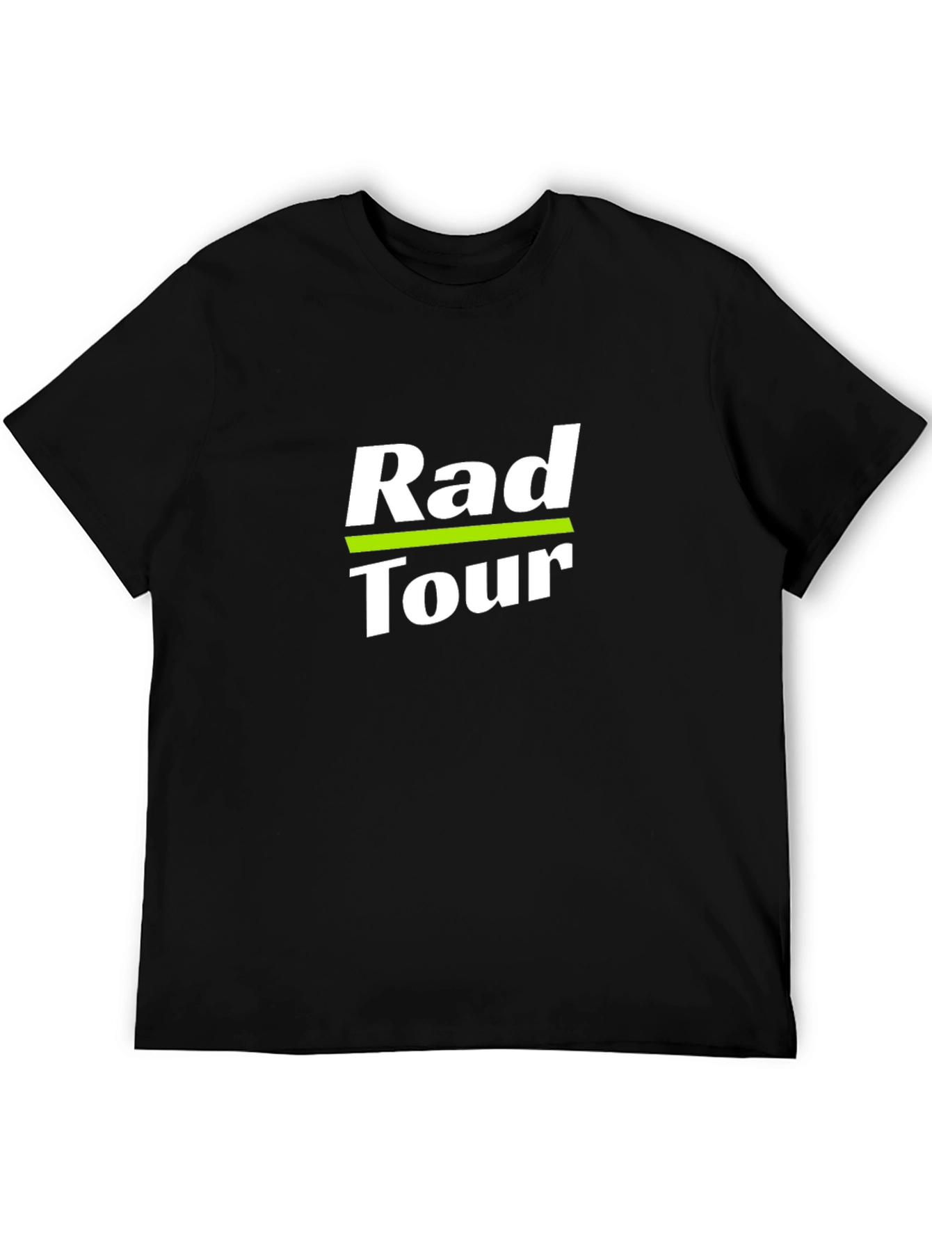 Rad Tour T-Shirt - Black Cotton Graphic Tee