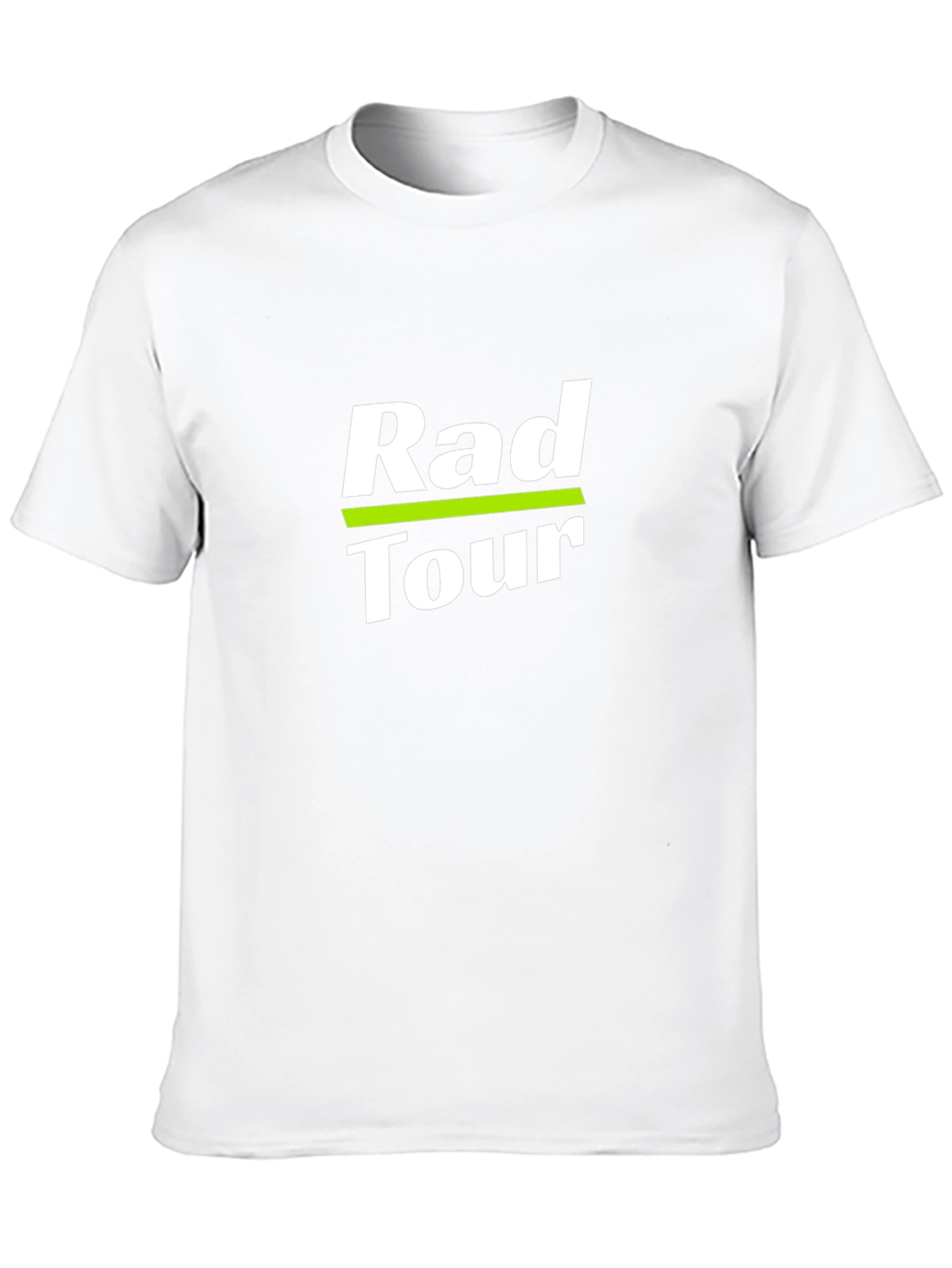 Rad Tour T-Shirt - Black Cotton Graphic Tee