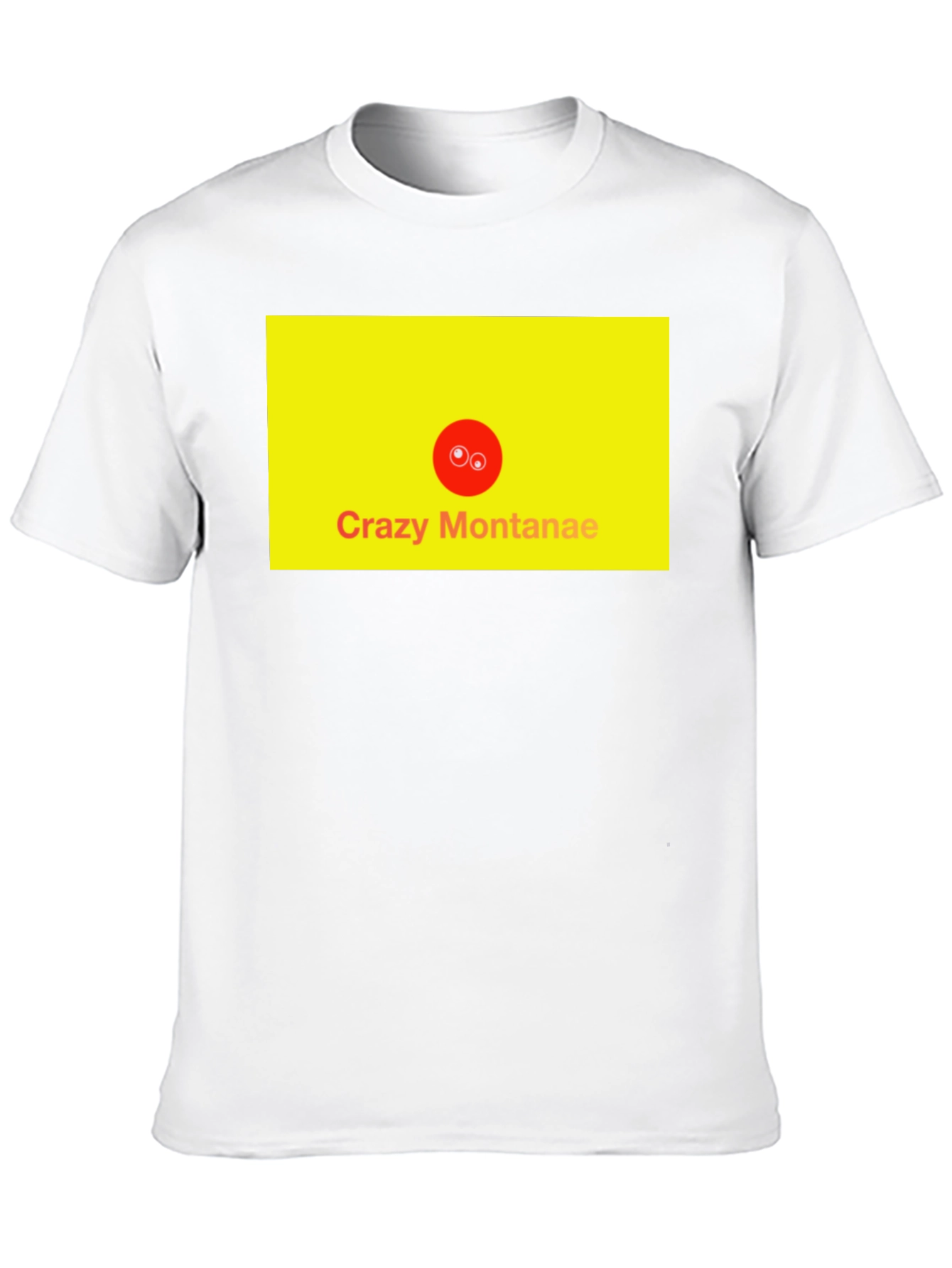 Crazy Montanae Graphic Tee - Black