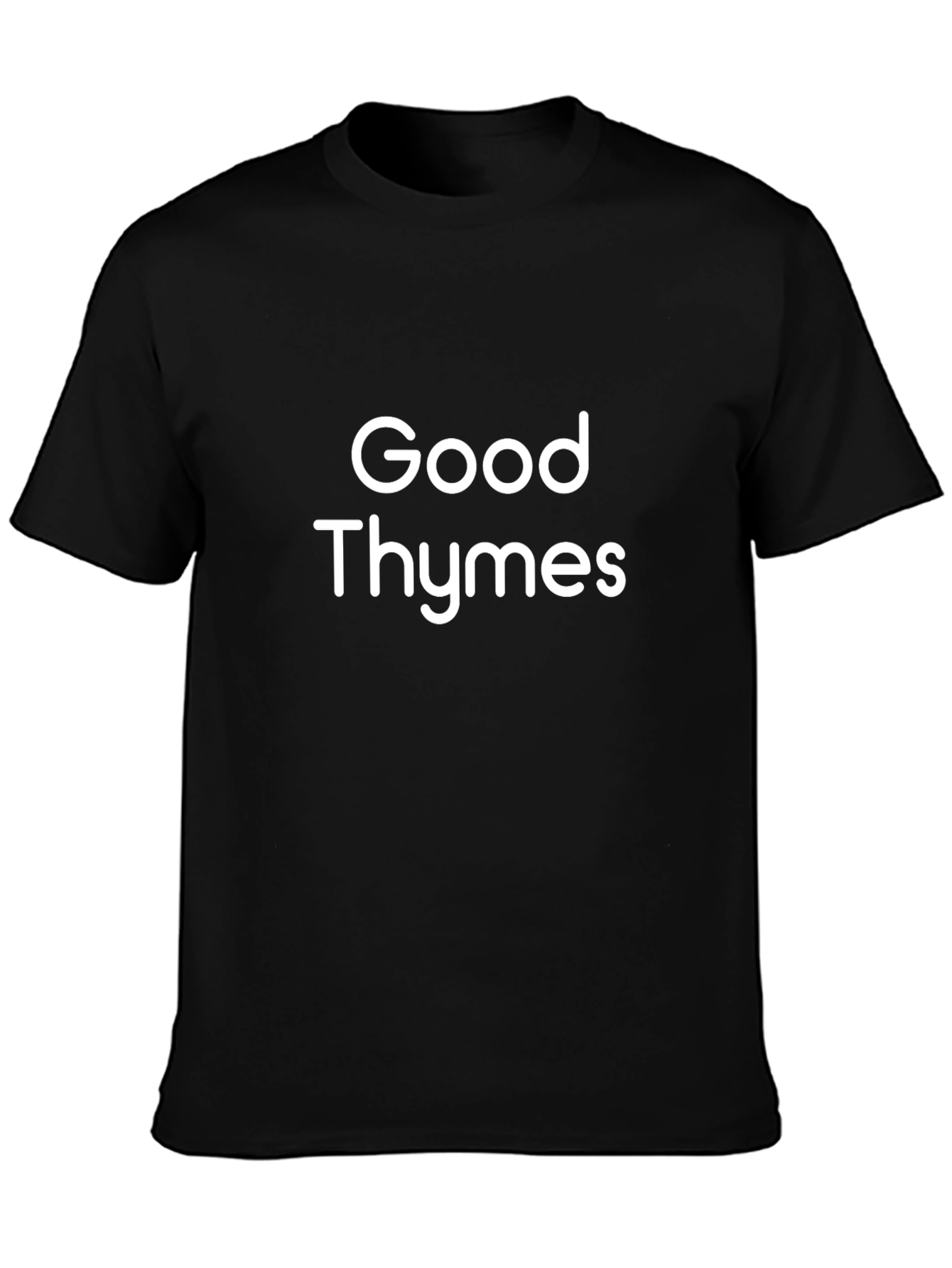 Good Thymes Black T-Shirt - Mens Graphic Tee