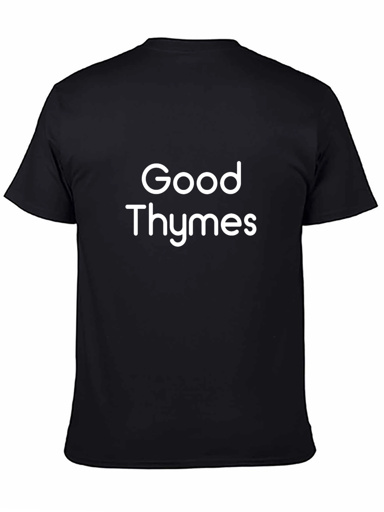 Good Thymes Black T-Shirt - Mens Graphic Tee