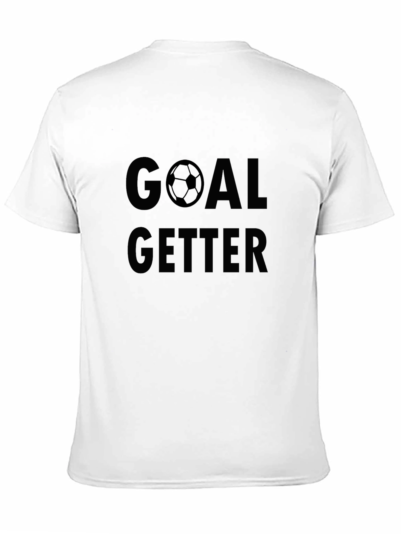 Goal Getter Soccer Graphic T-Shirt - Black