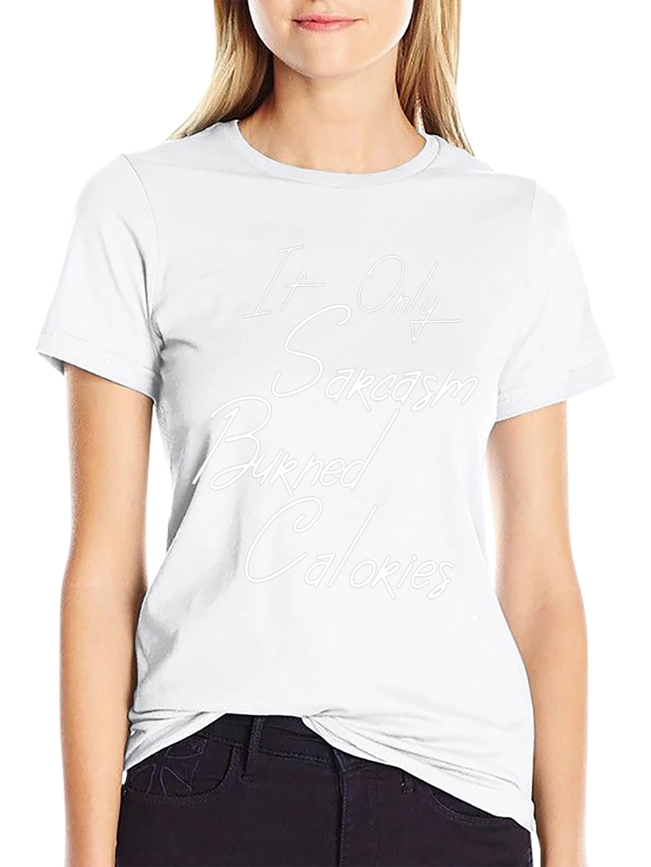 Sarcasm Burned Calories Funny T-Shirt