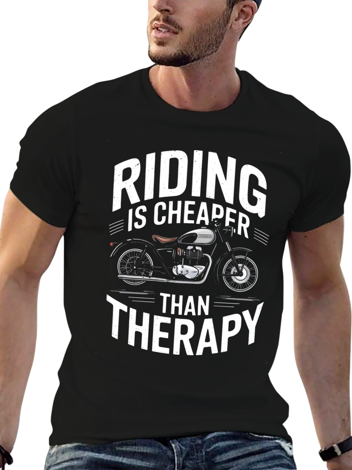 Riding is Cheaper Than Therapy T-Shirt