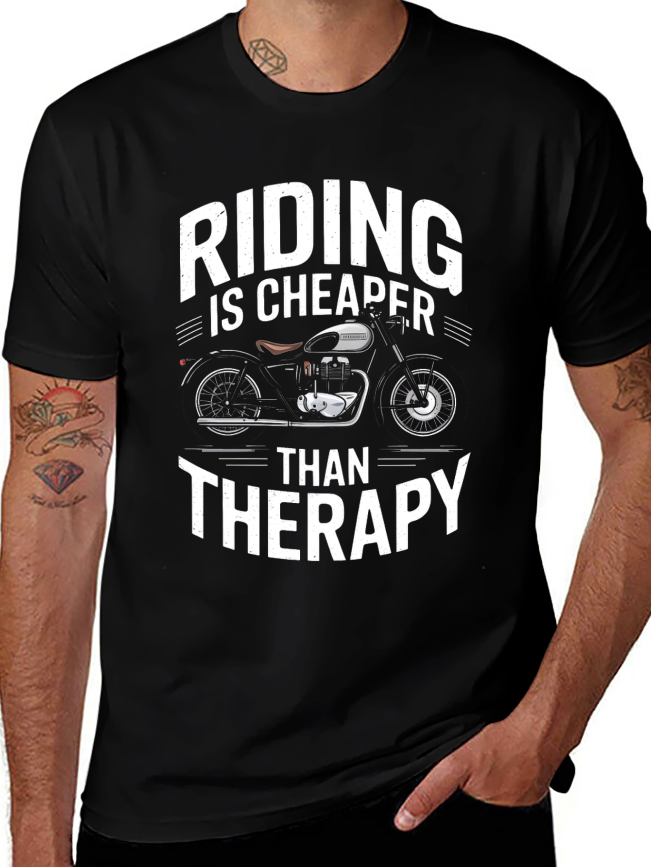 Riding is Cheaper Than Therapy T-Shirt