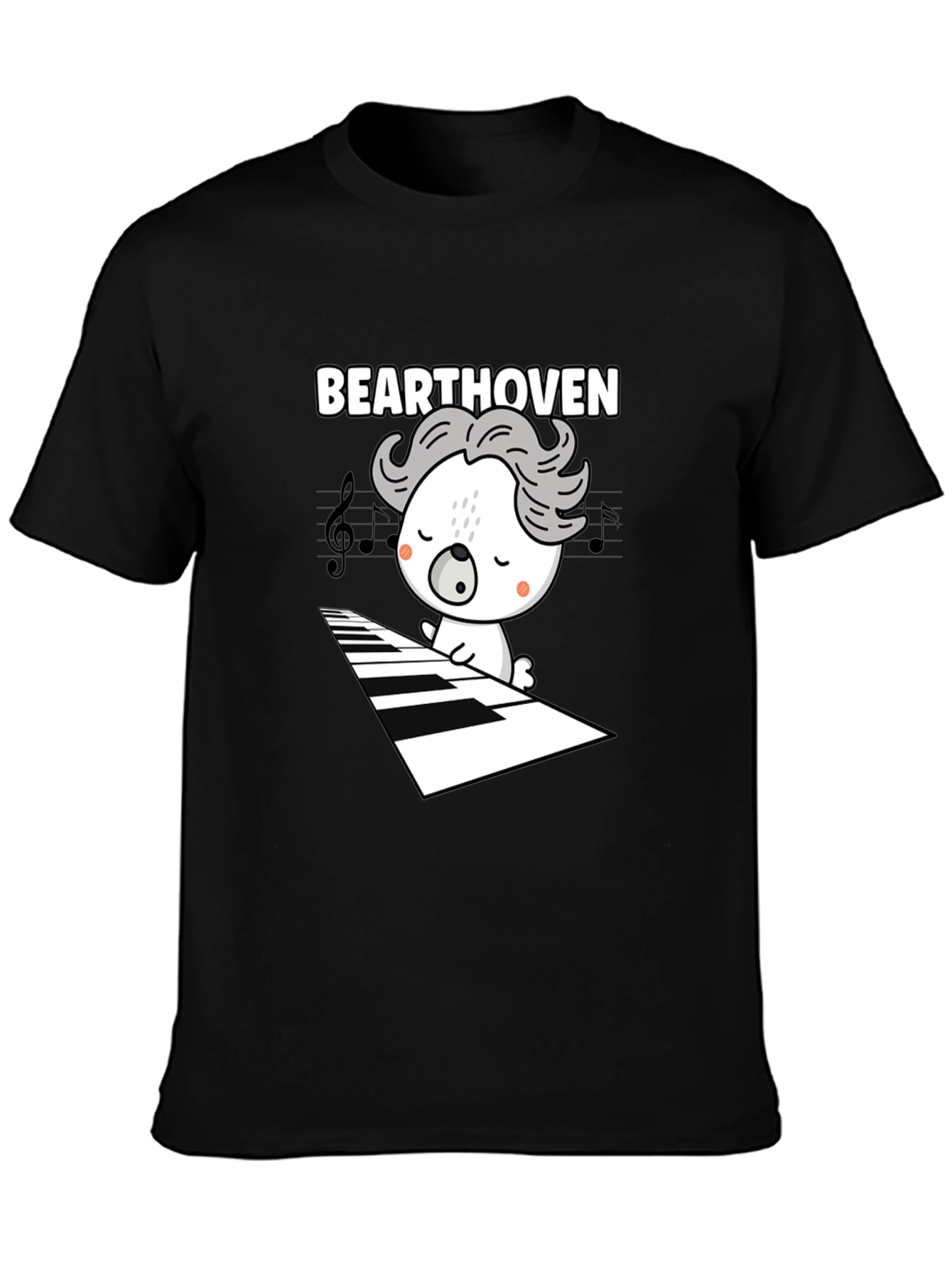 Bearthoven Piano T-Shirt