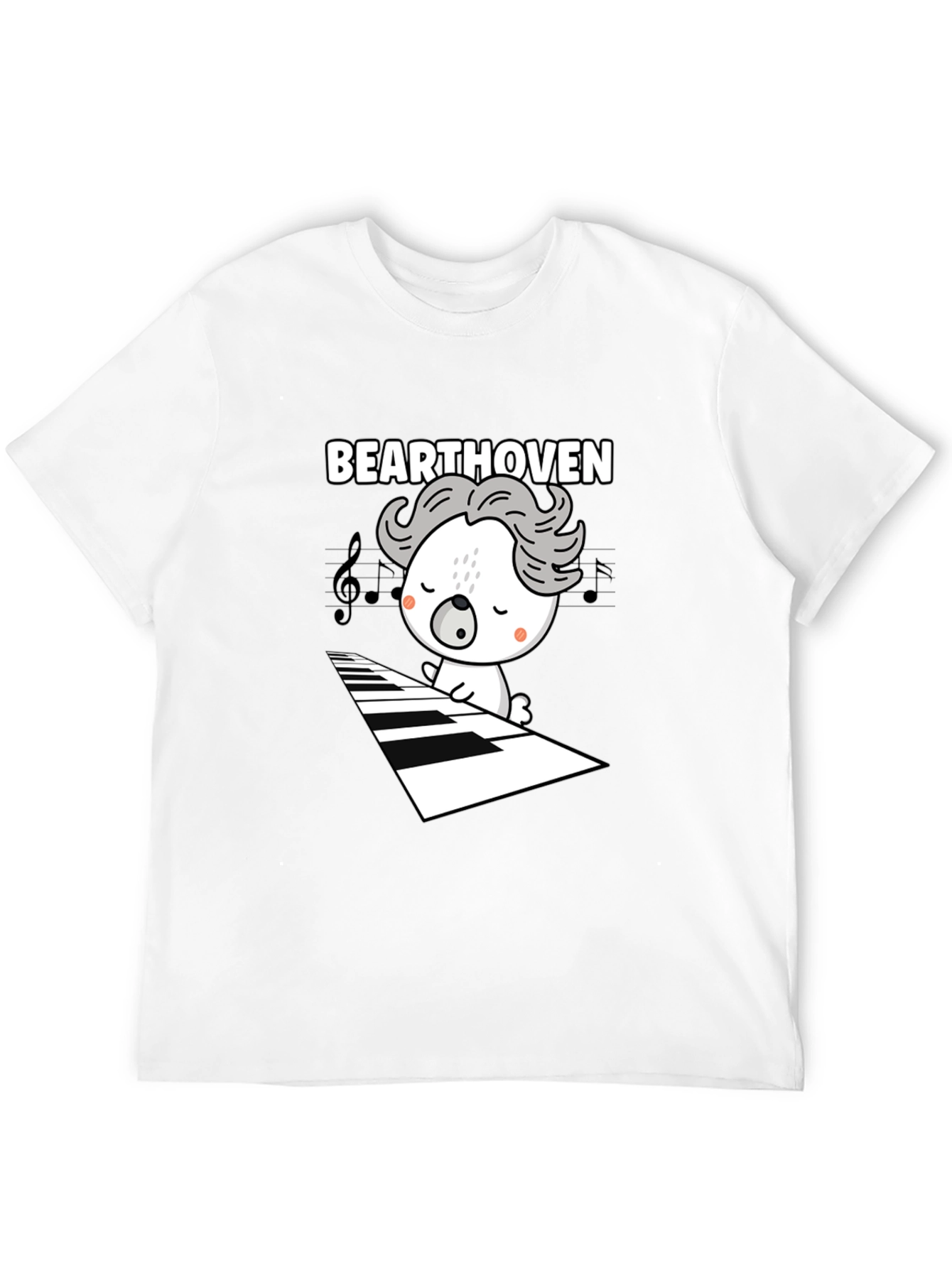 Bearthoven Piano T-Shirt