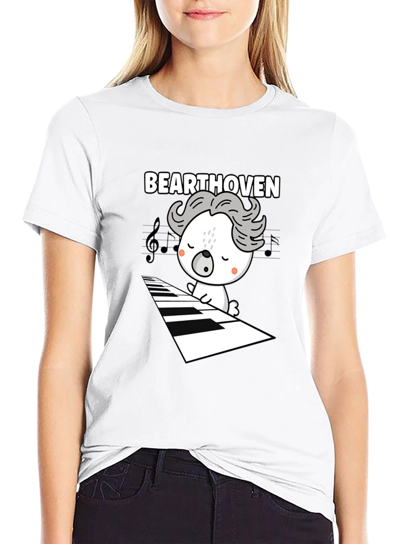 Bearthoven Piano T-Shirt