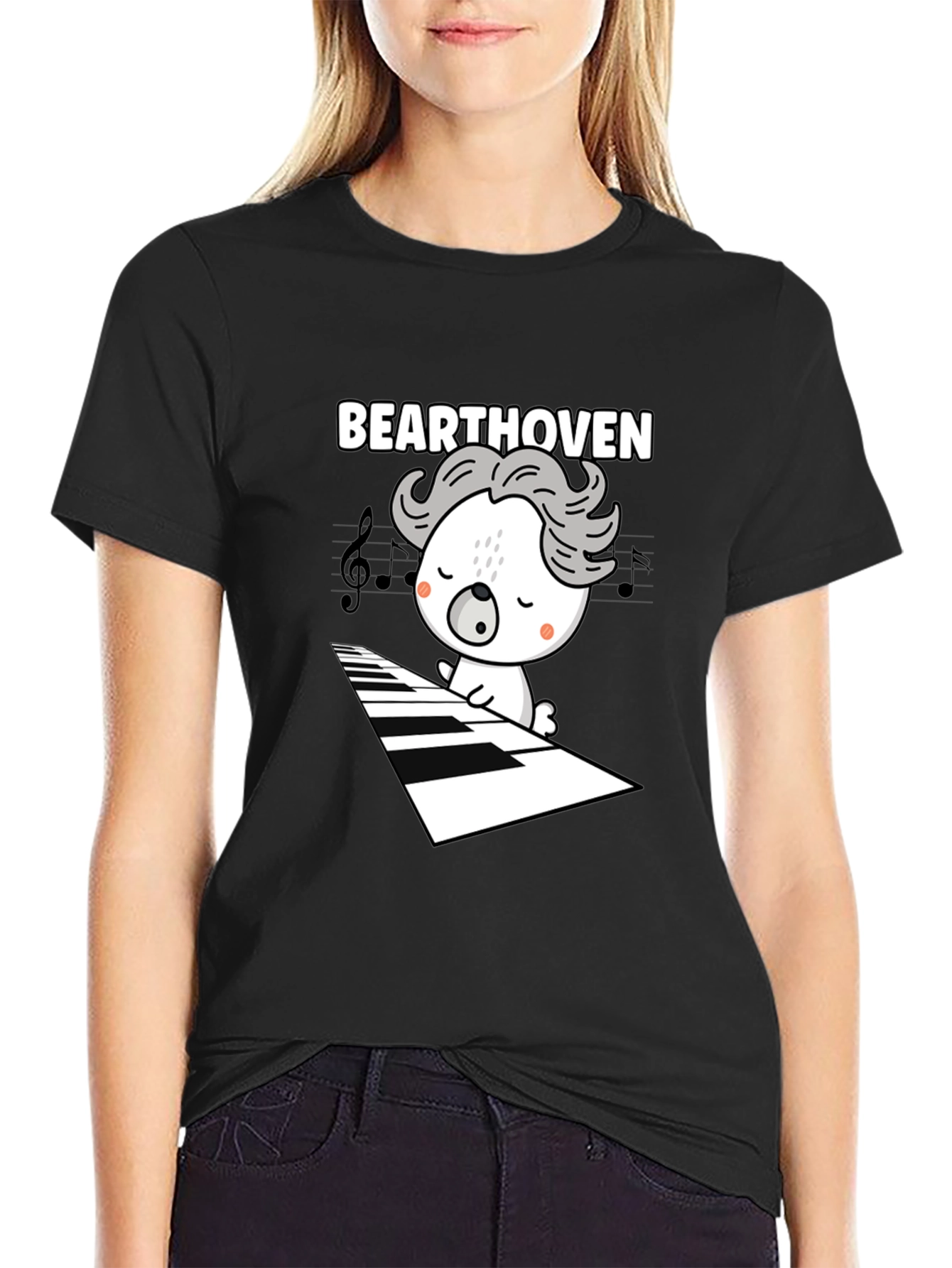 Bearthoven Piano T-Shirt