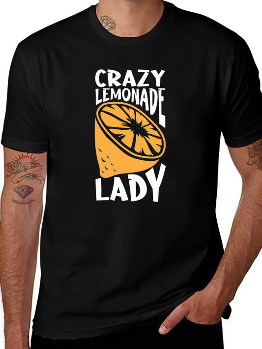 Crazy Lemonade Lady Graphic T-Shirt