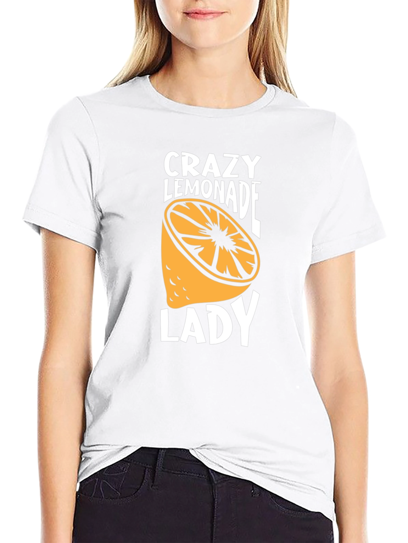 Crazy Lemonade Lady Graphic T-Shirt