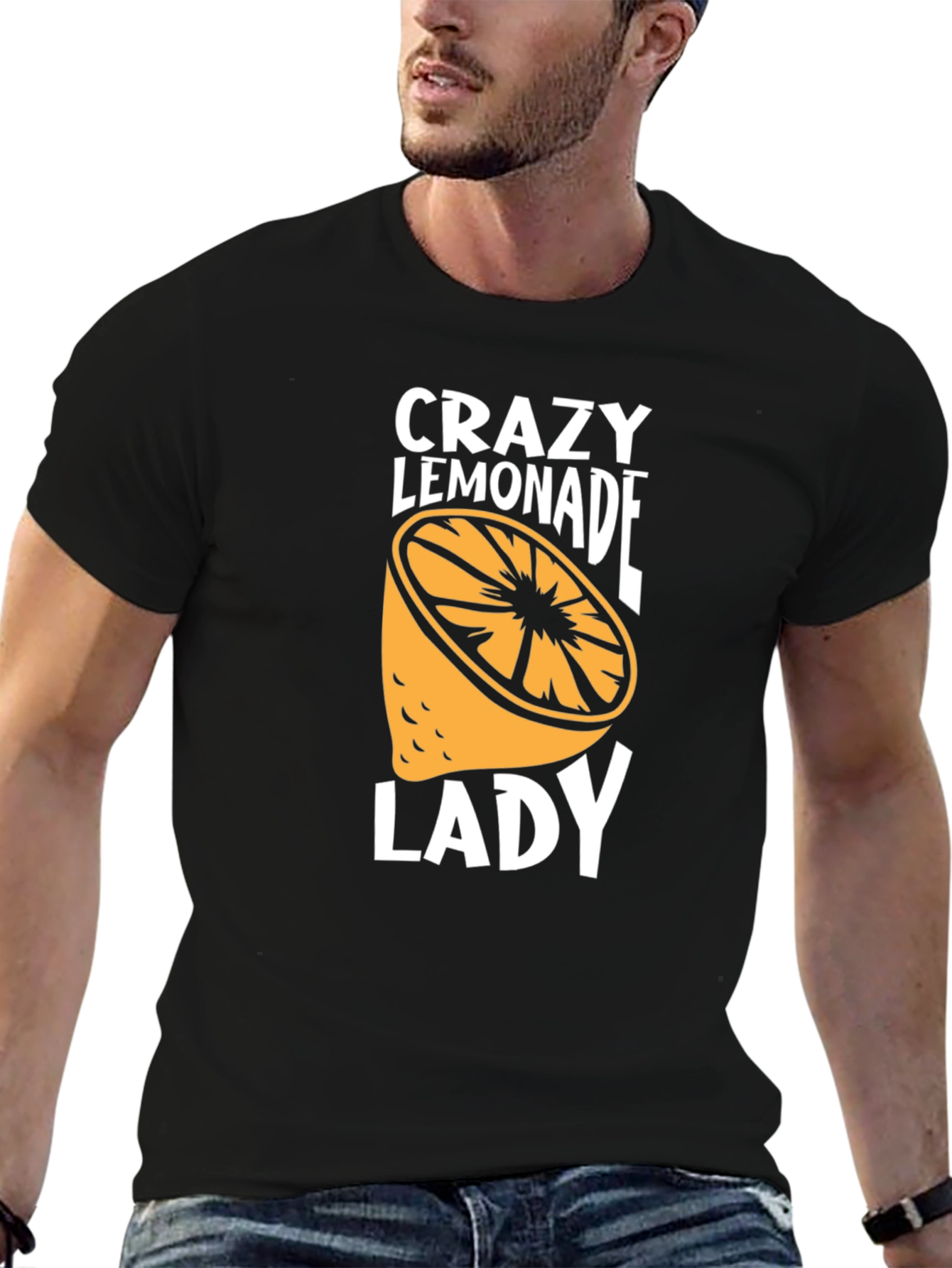 Crazy Lemonade Lady Graphic T-Shirt
