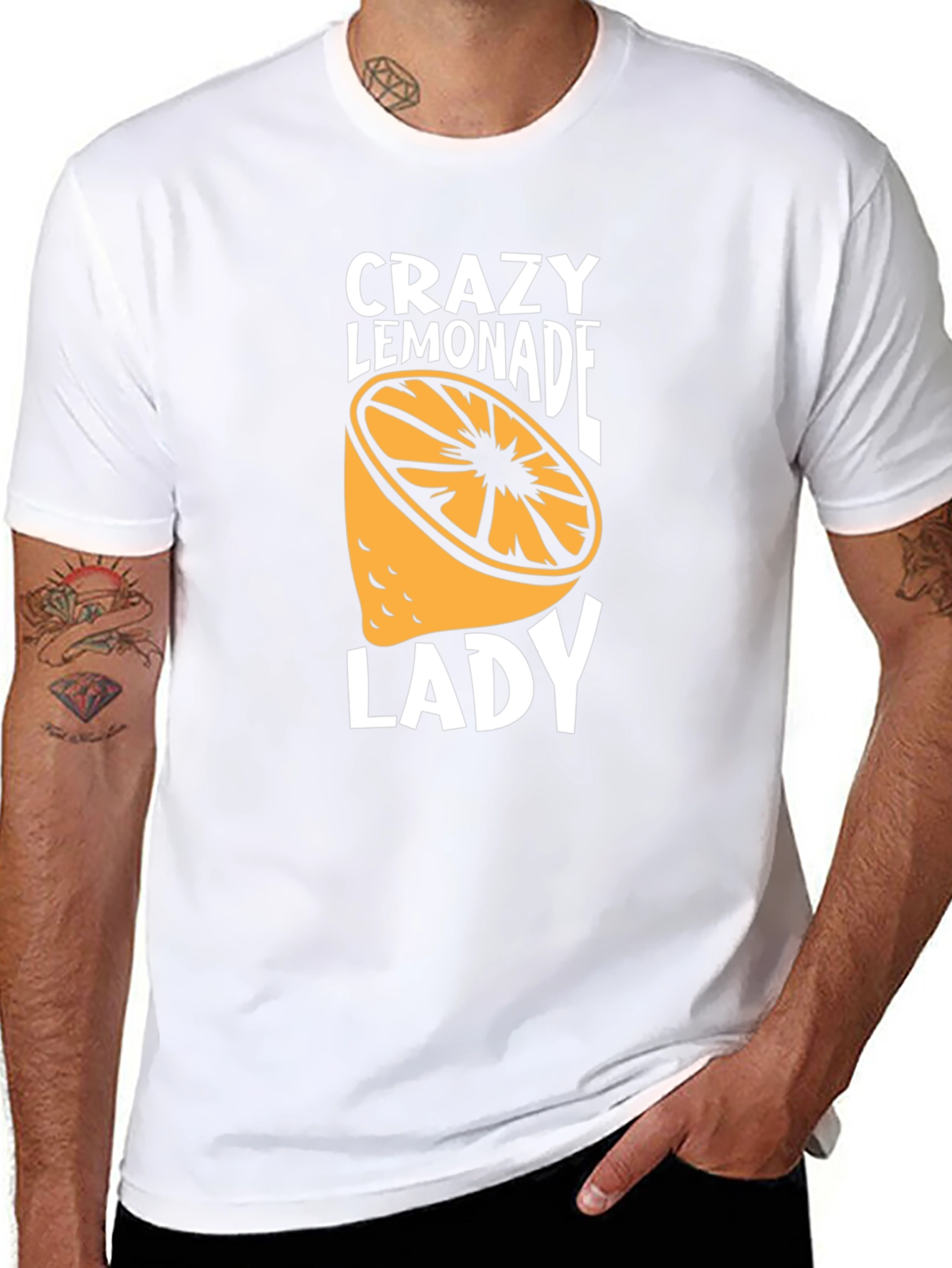 Crazy Lemonade Lady Graphic T-Shirt
