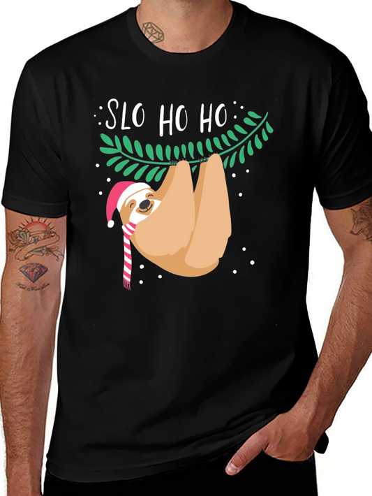 Funny Christmas Sloth T-Shirt