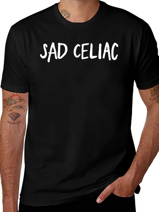 Sad Celiac Graphic T-Shirt - Comfort & Style