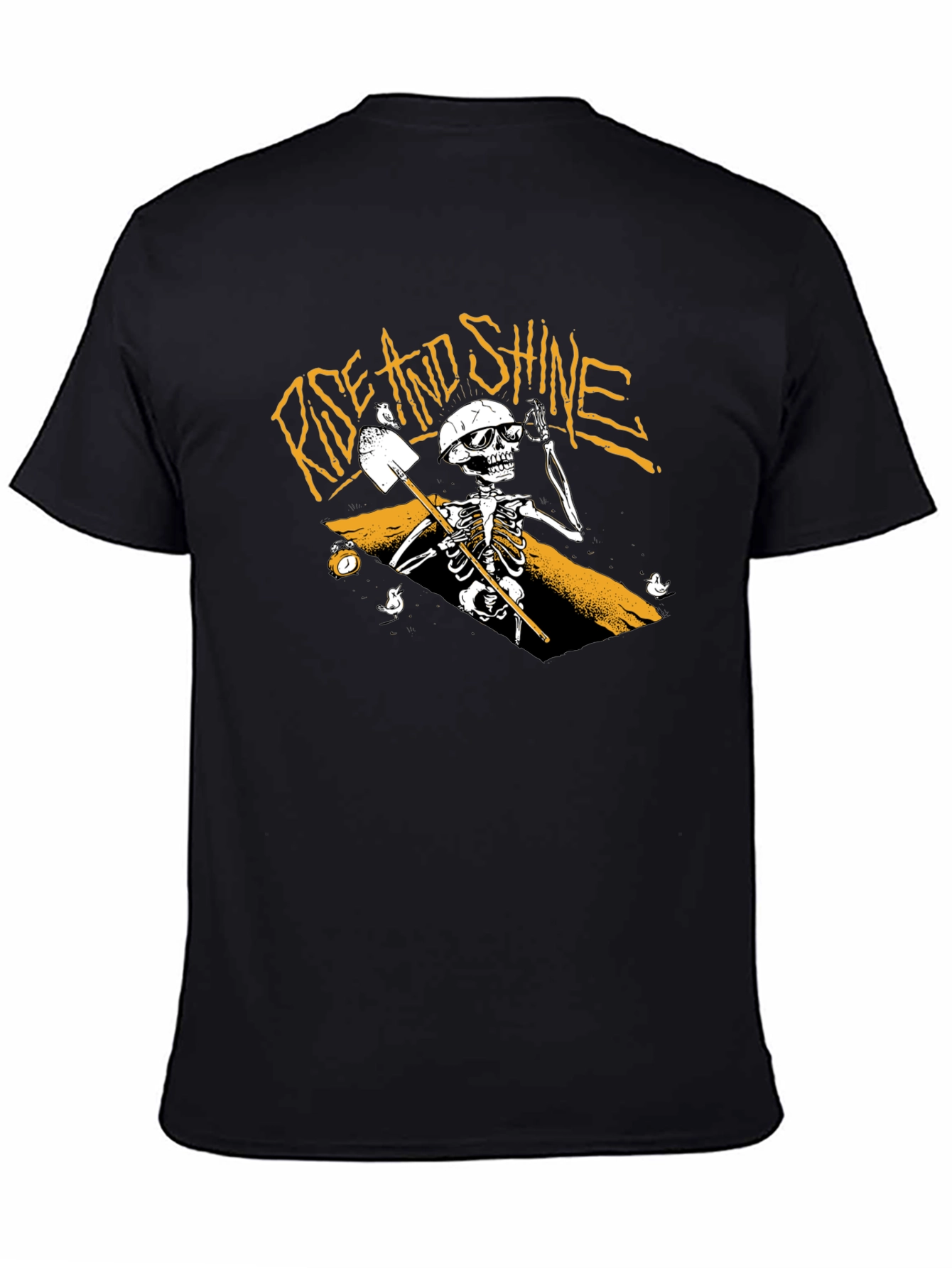 Rise and Shine Skeleton T-Shirt
