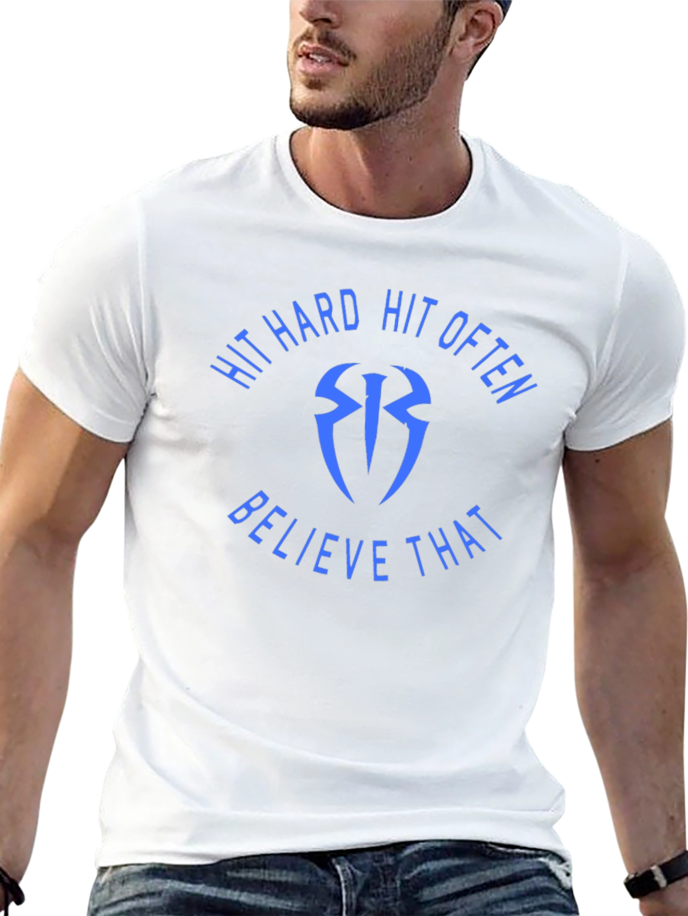 Hit Hard Hit Often Graphic Tee