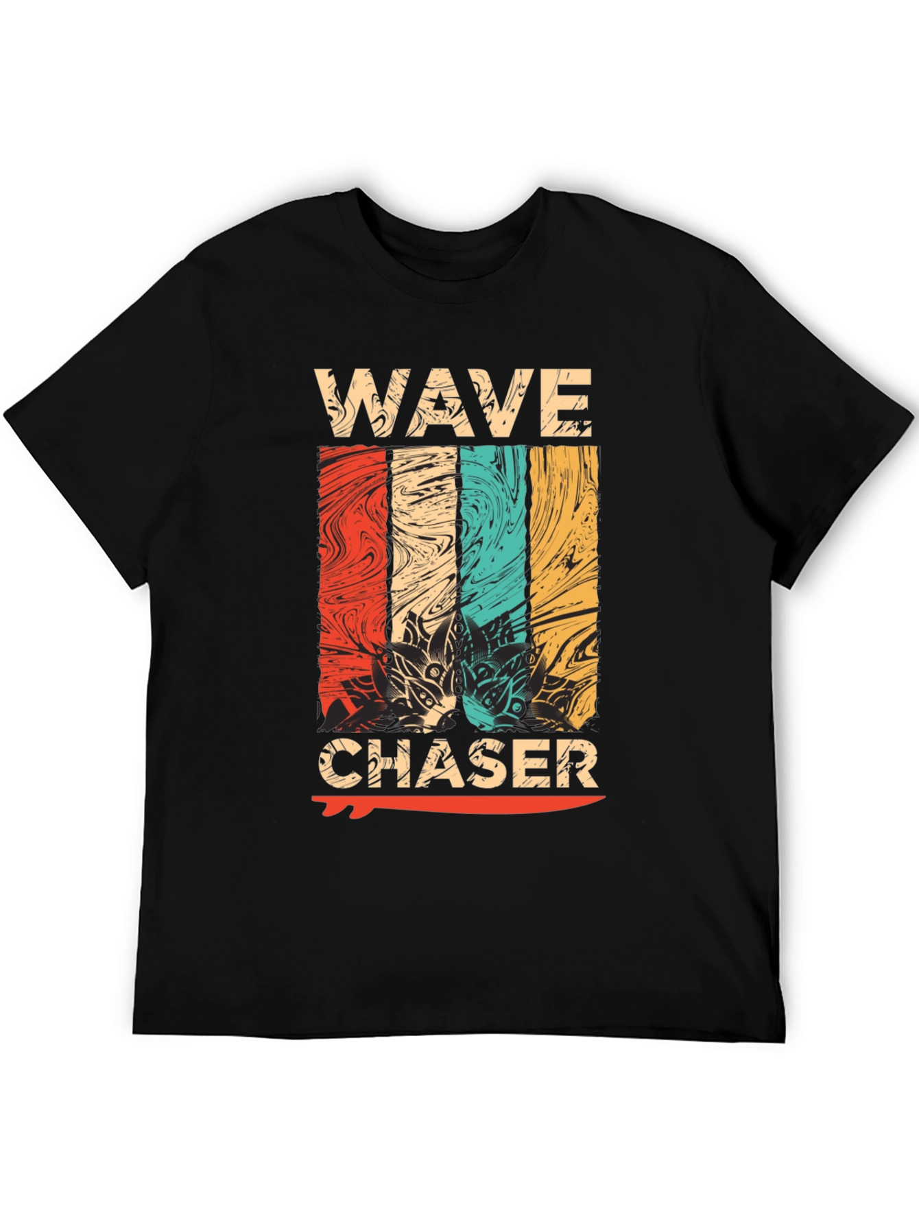 Wave Chaser Graphic Tee - Retro Surf Style
