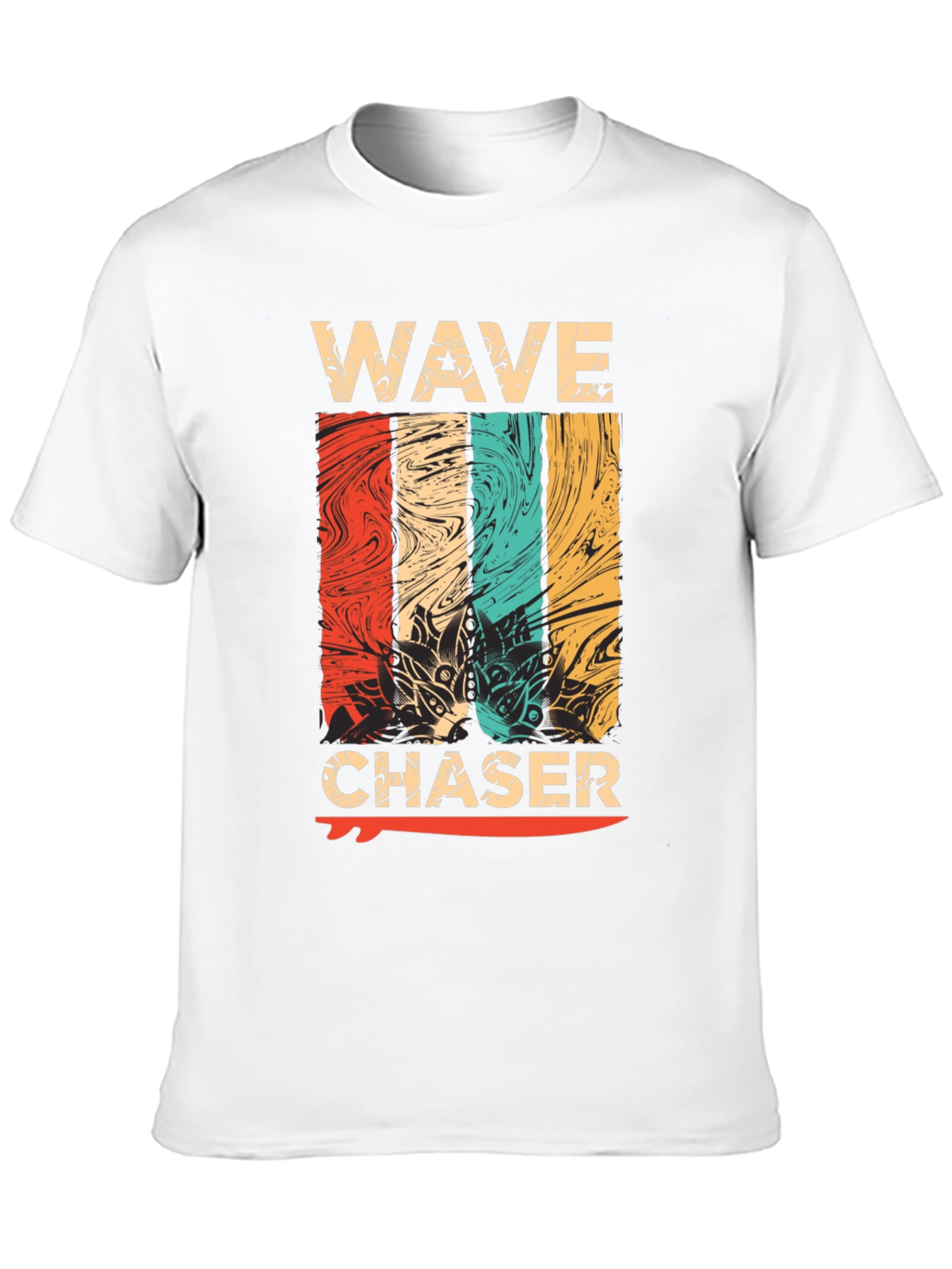 Wave Chaser Graphic Tee - Retro Surf Style