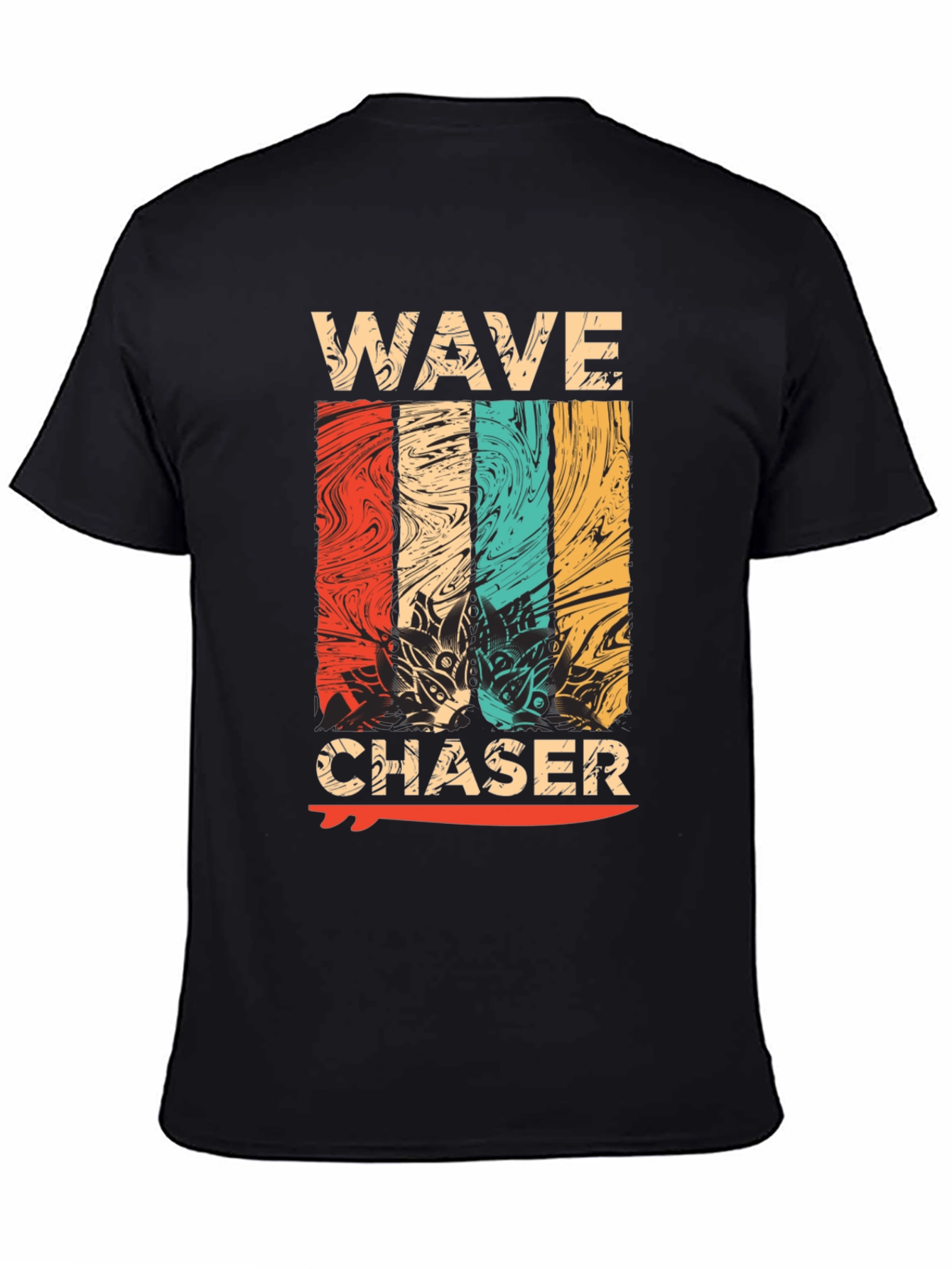 Wave Chaser Graphic Tee - Retro Surf Style