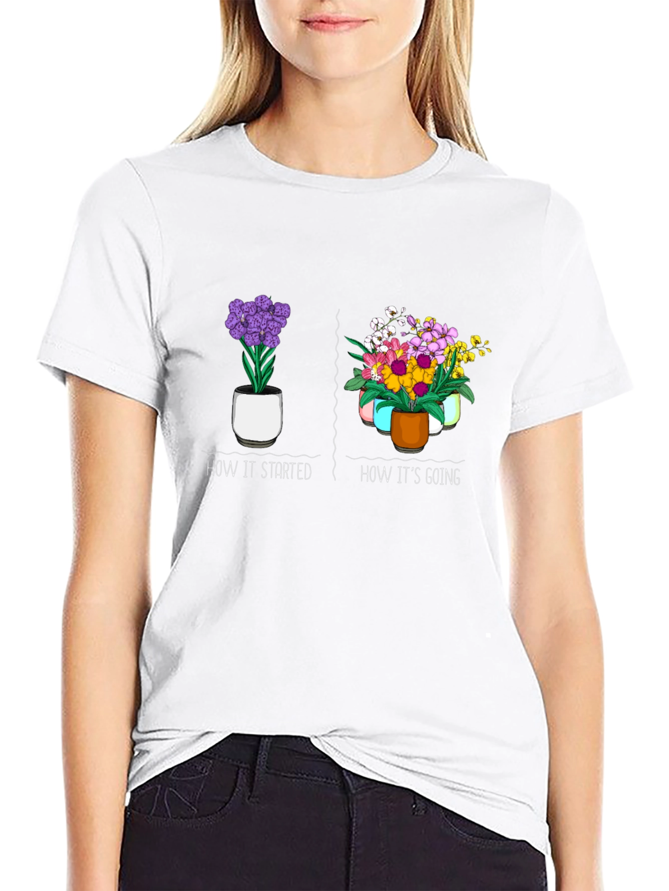 How it Started vs How Its Going T-Shirt