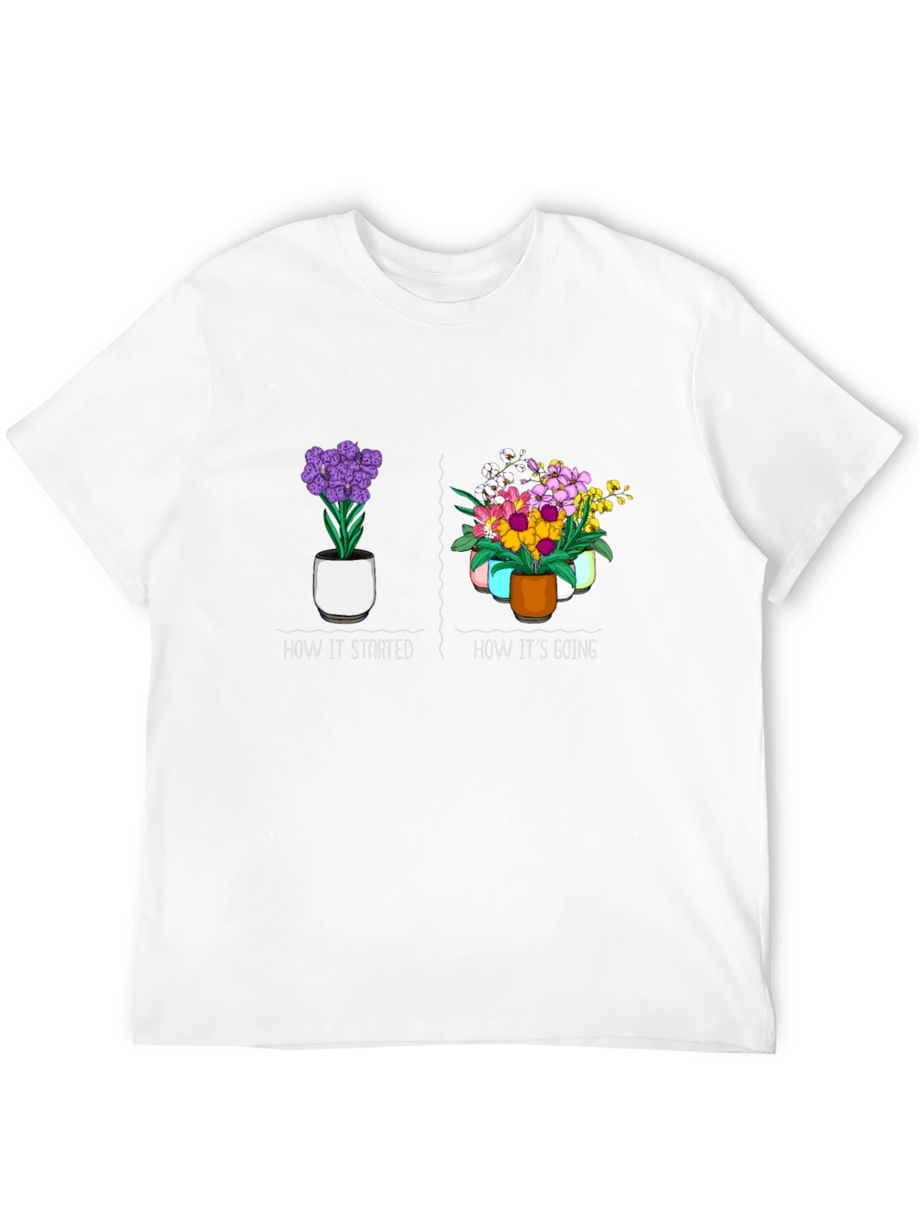 How it Started vs How Its Going T-Shirt